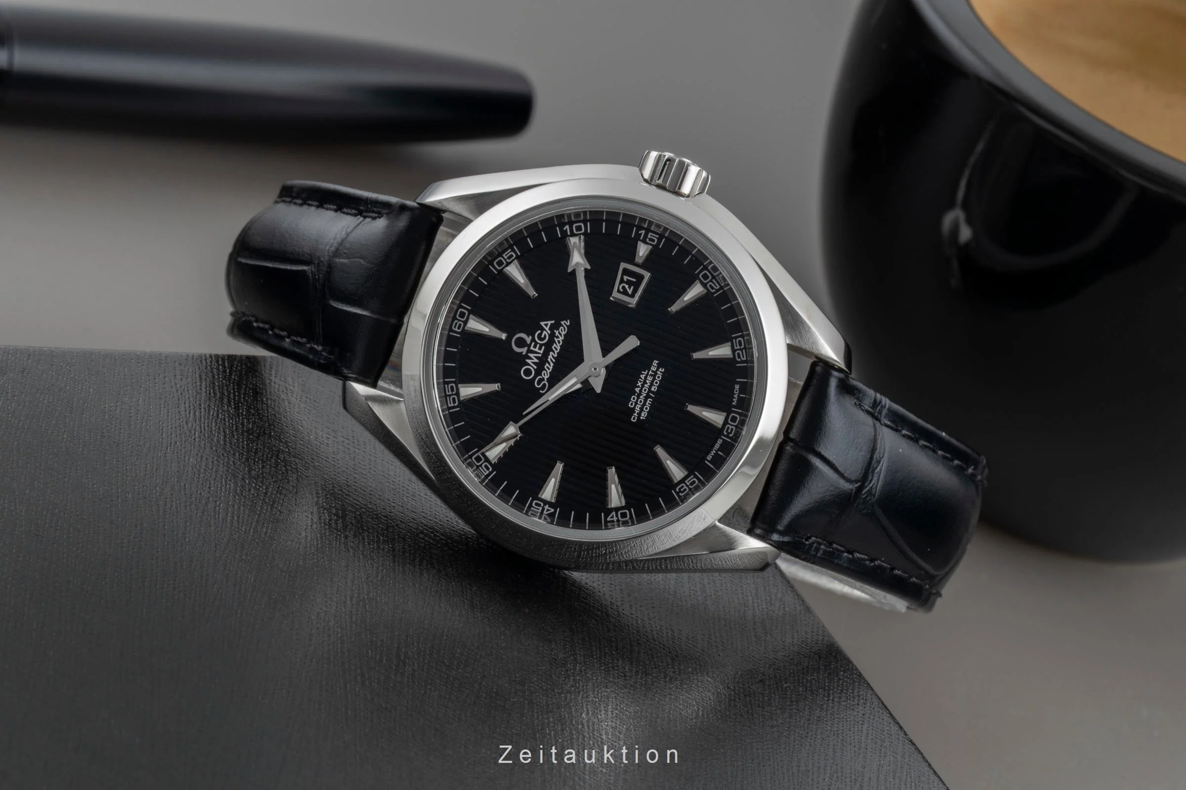Omega Seamaster steel automatic women's watch 231.13.34.20.01.001  [2507357] - Image 3