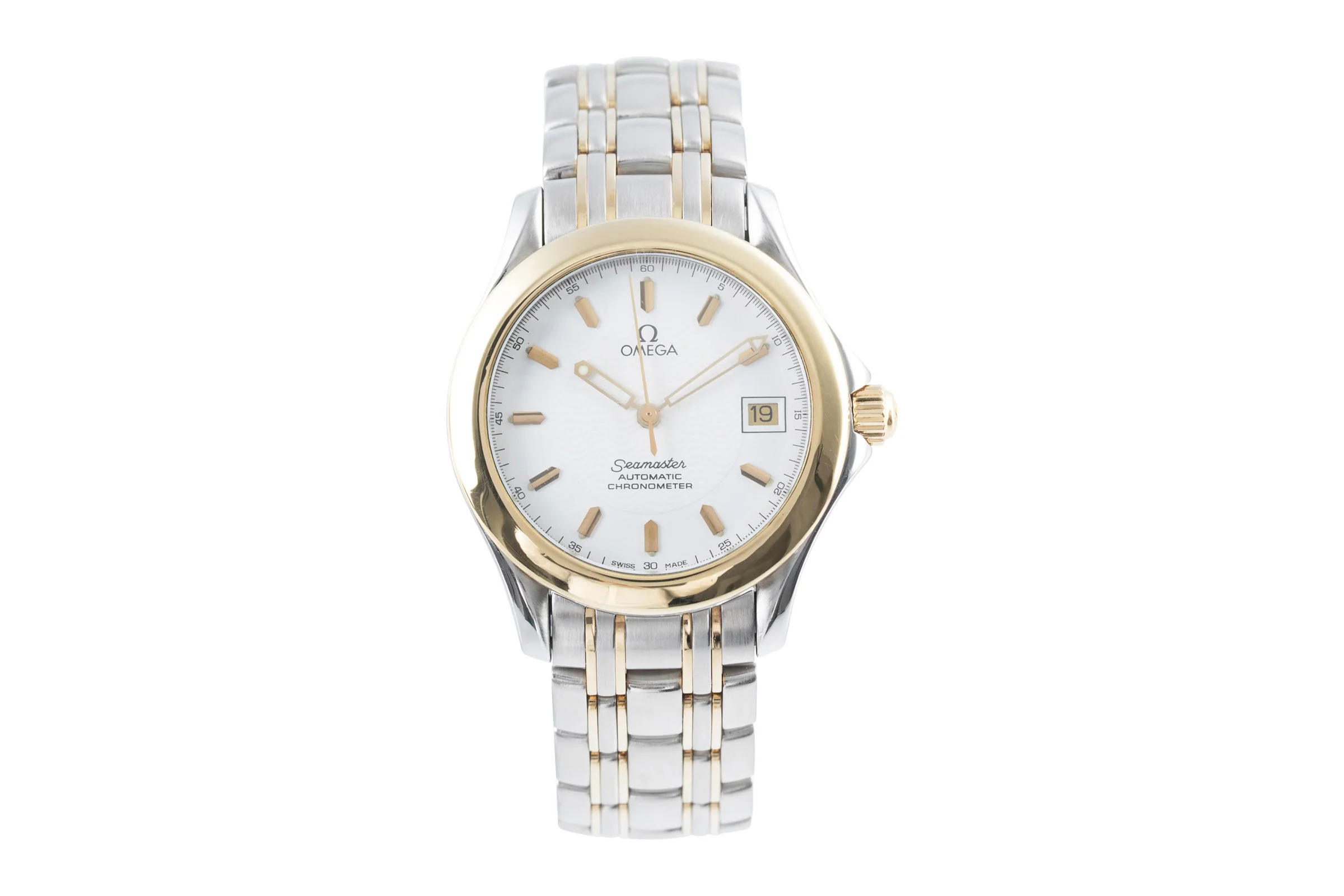 Omega Seamaster steel / gold automatic men's watch 168.1501  [2104803] - Image 4