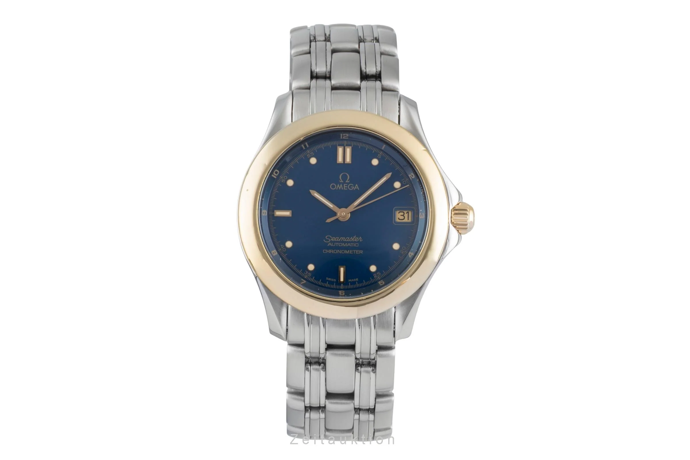 Omega Seamaster steel / gold automatic men's watch 168.1501  [2505104] - Image 5