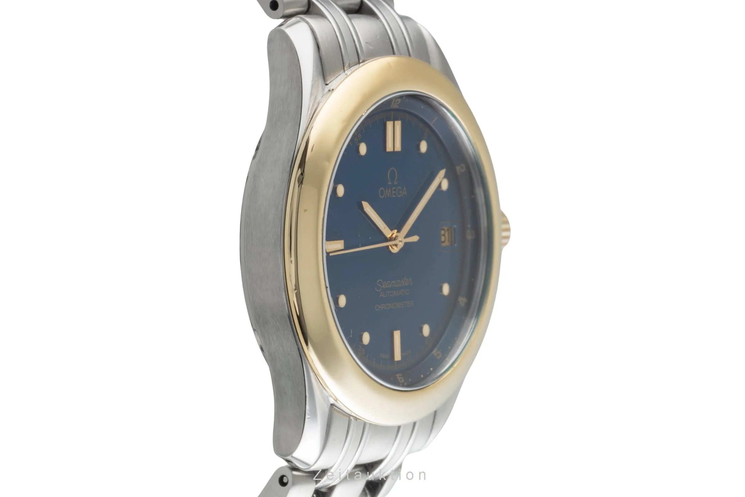 Omega Seamaster steel / gold automatic men's watch 168.1501  [2505104] - Image 8