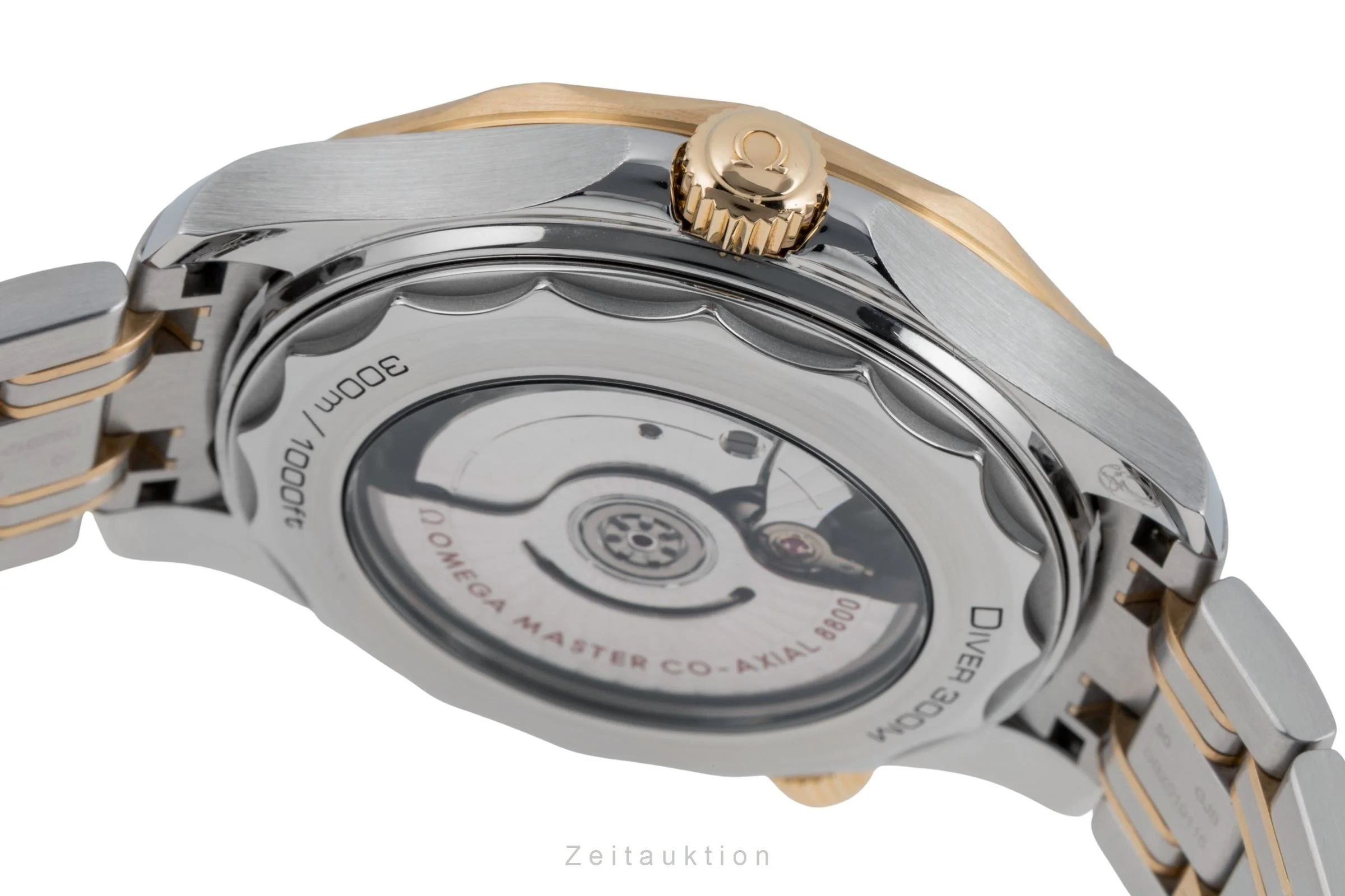 Omega Seamaster steel / gold automatic men's watch 210.20.42.20.03.001 LP: 13800EUR  [2506725] - Image 13