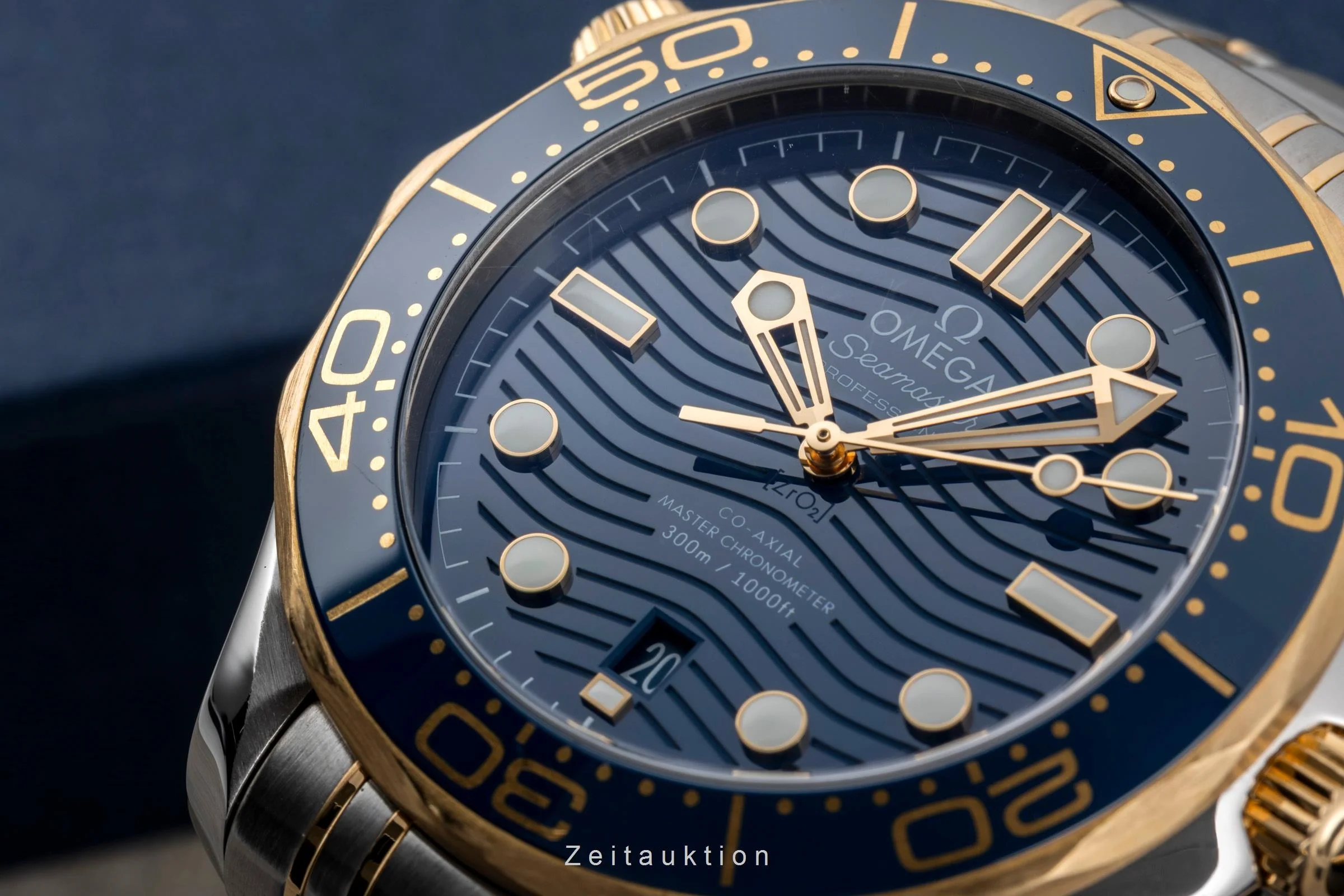 Omega Seamaster steel / gold automatic men's watch 210.20.42.20.03.001 LP: 13800EUR  [2506725] - Image 15
