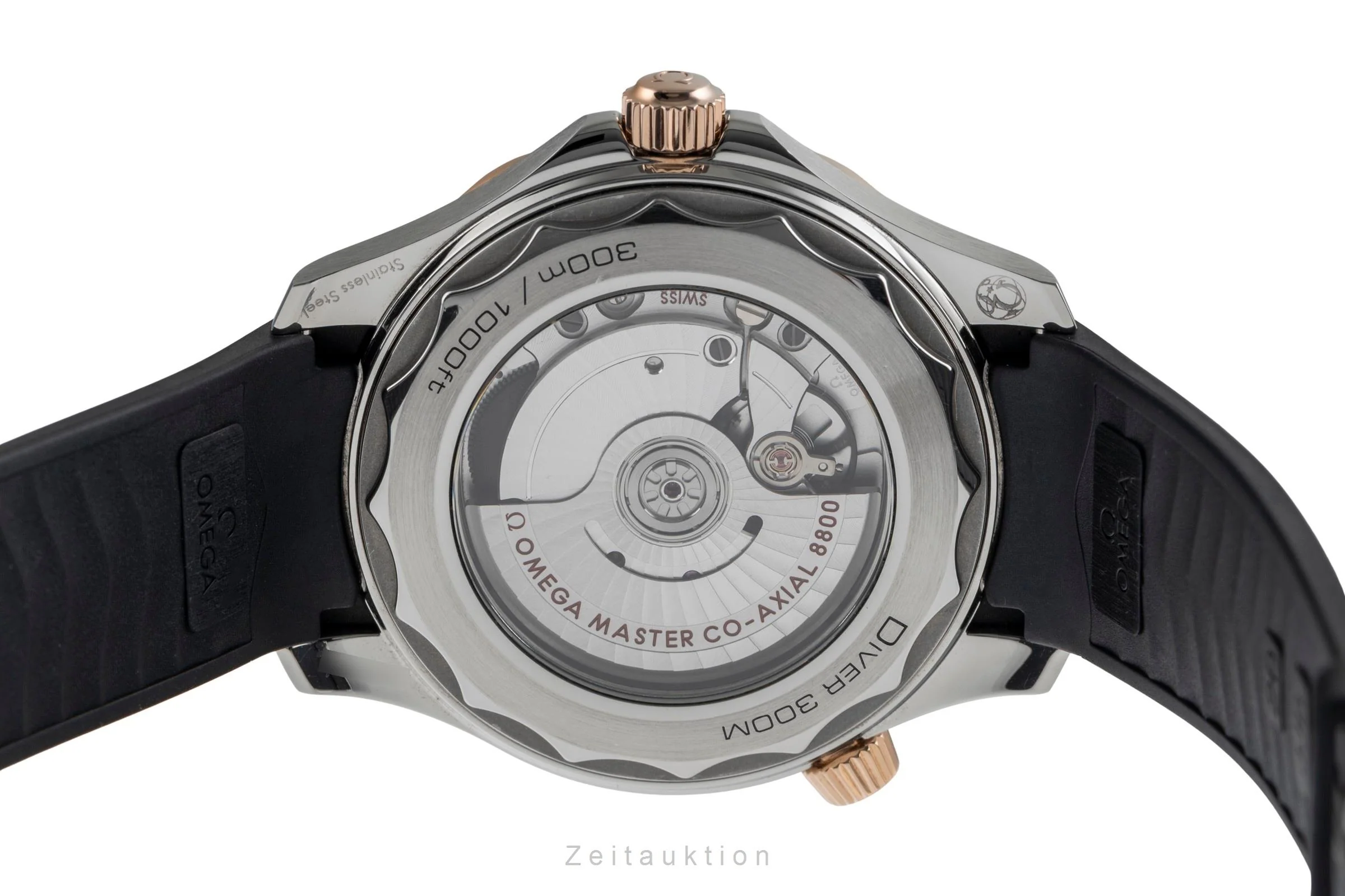Omega Seamaster steel / gold automatic men's watch 210.22.42.20.01.002  [2504503] - Image 11