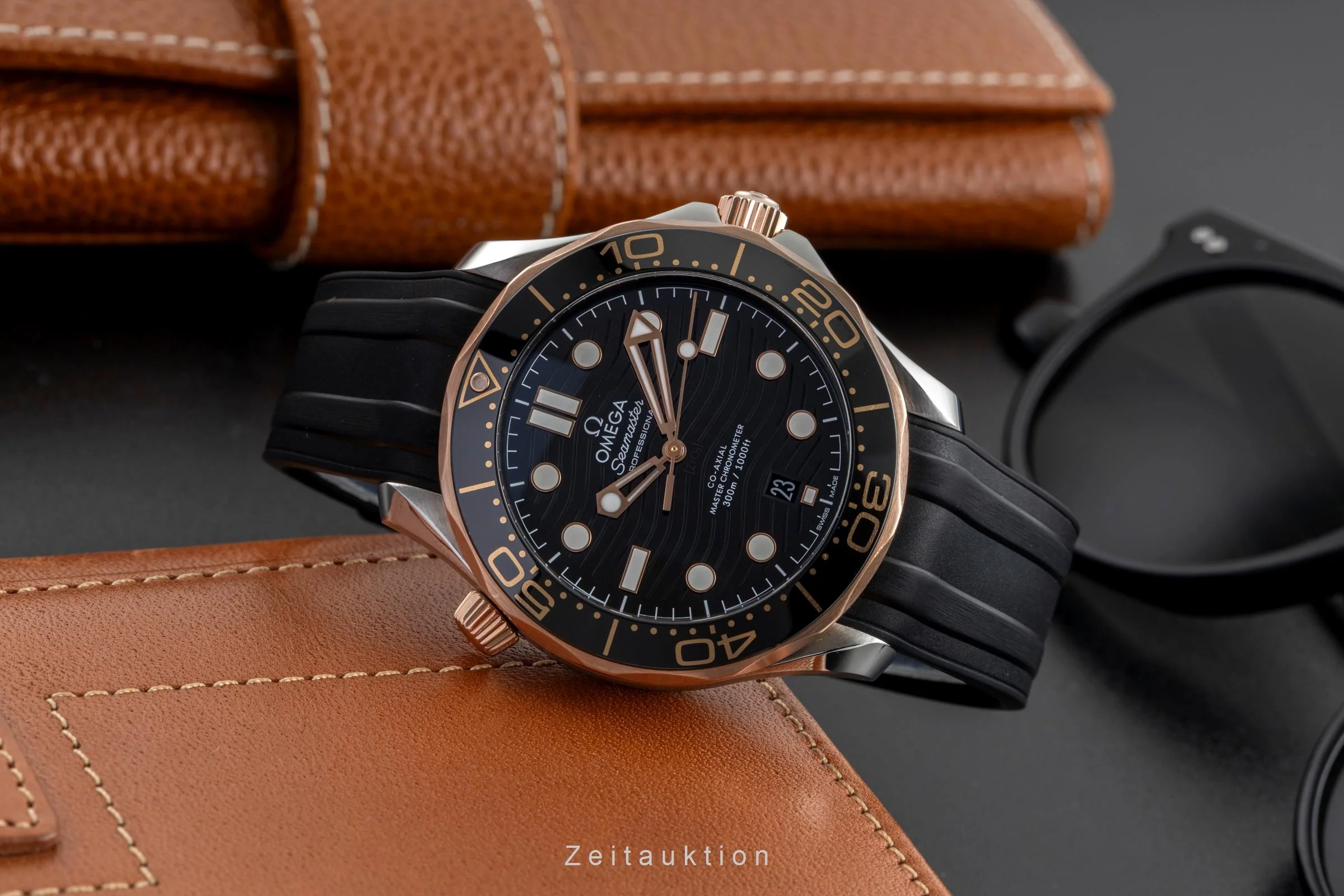 Omega Seamaster steel / gold automatic men's watch 210.22.42.20.01.002  [2504503] - Image 3