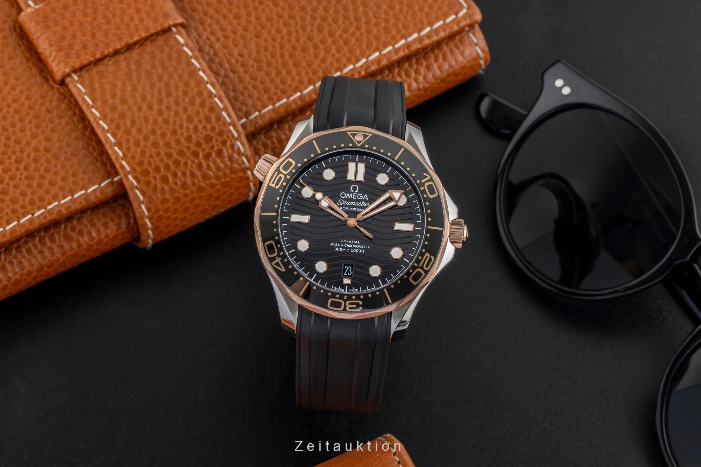 Omega Seamaster steel / gold automatic men's watch 210.22.42.20.01.002  [2504503] - Image 4