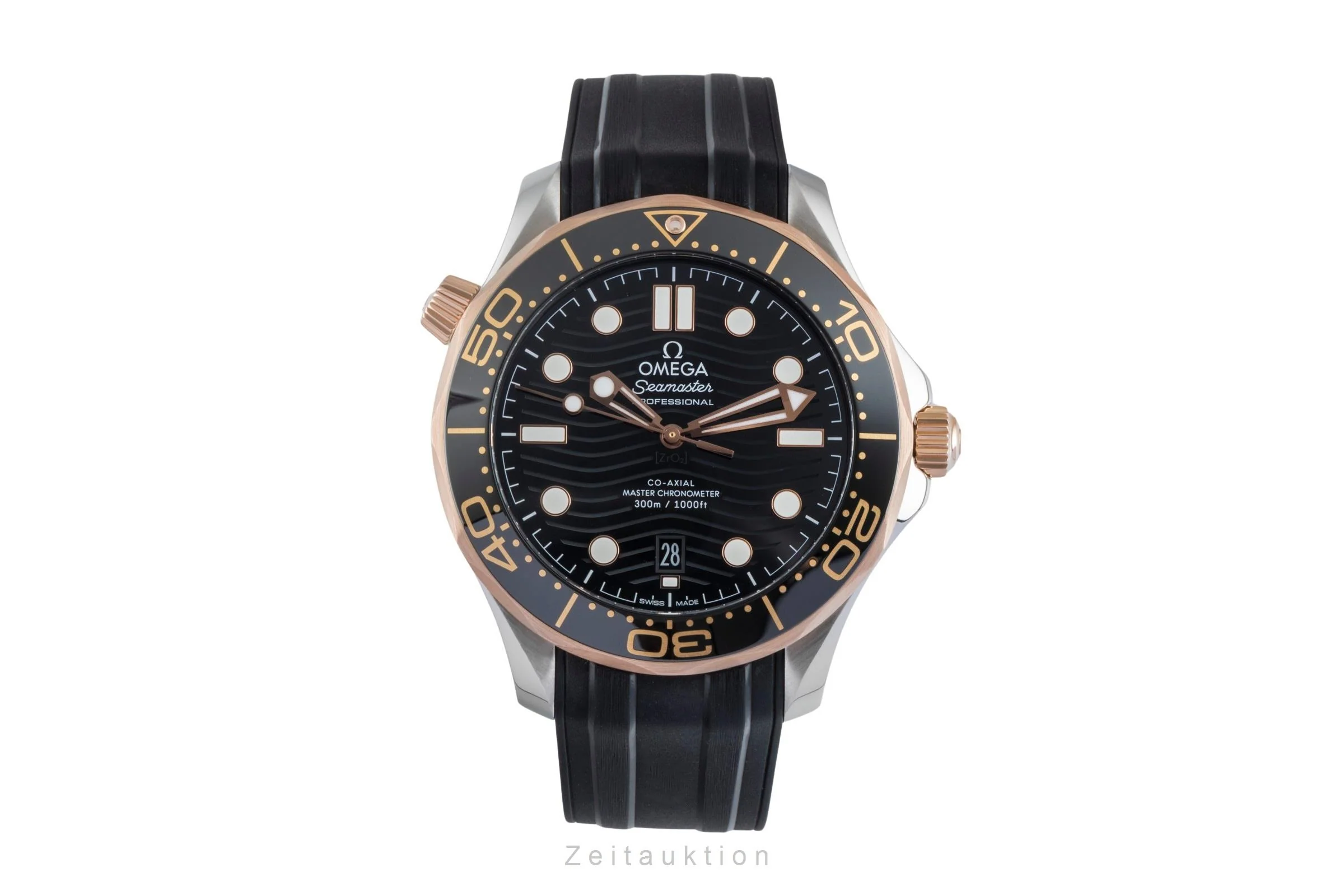 Omega Seamaster steel / gold automatic men's watch 210.22.42.20.01.002 LP: 9100EUR  [2507199] - Image 5
