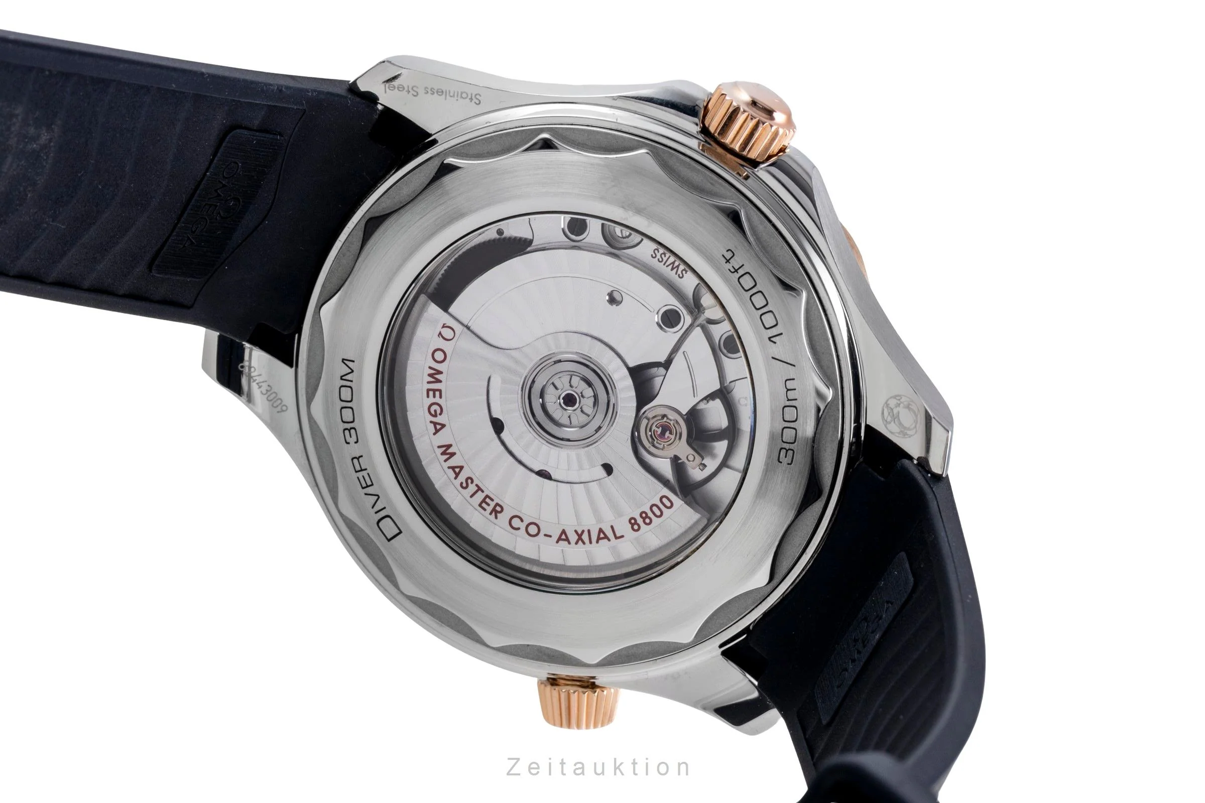Omega Seamaster steel / gold automatic men's watch 210.22.42.20.01.002 LP: 9100EUR  [2507334] - Image 12
