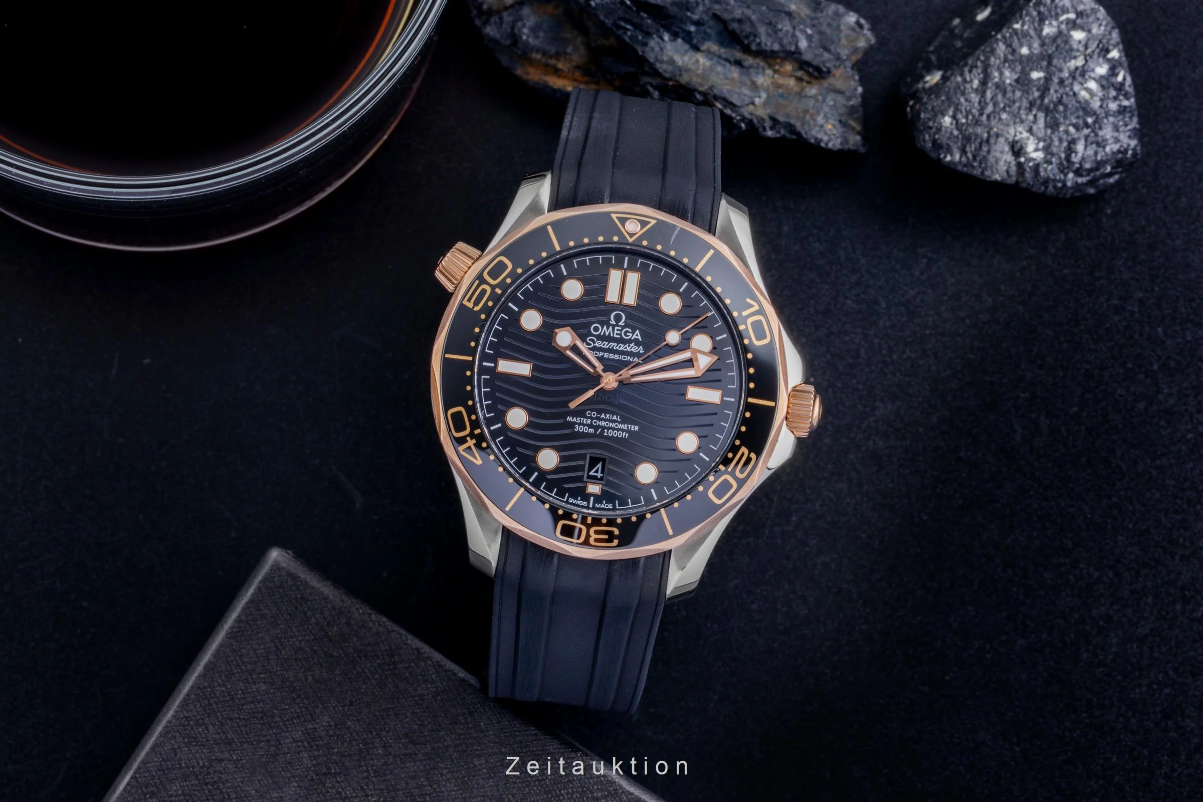Omega Seamaster steel / gold automatic men's watch 210.22.42.20.01.002 LP: 9100EUR  [2507334] - Image 4