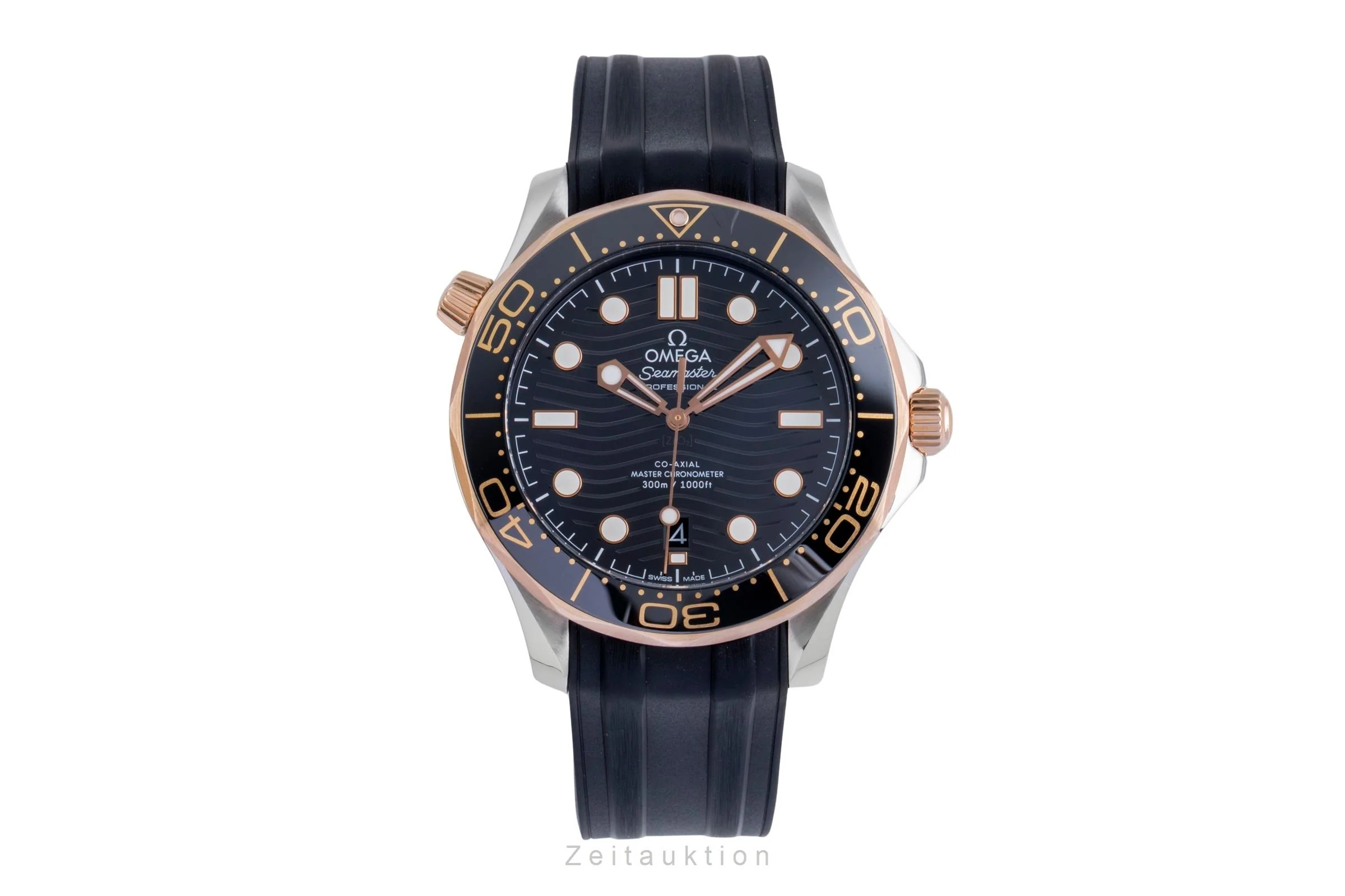 Omega Seamaster steel / gold automatic men's watch 210.22.42.20.01.002 LP: 9100EUR  [2507334] - Image 5