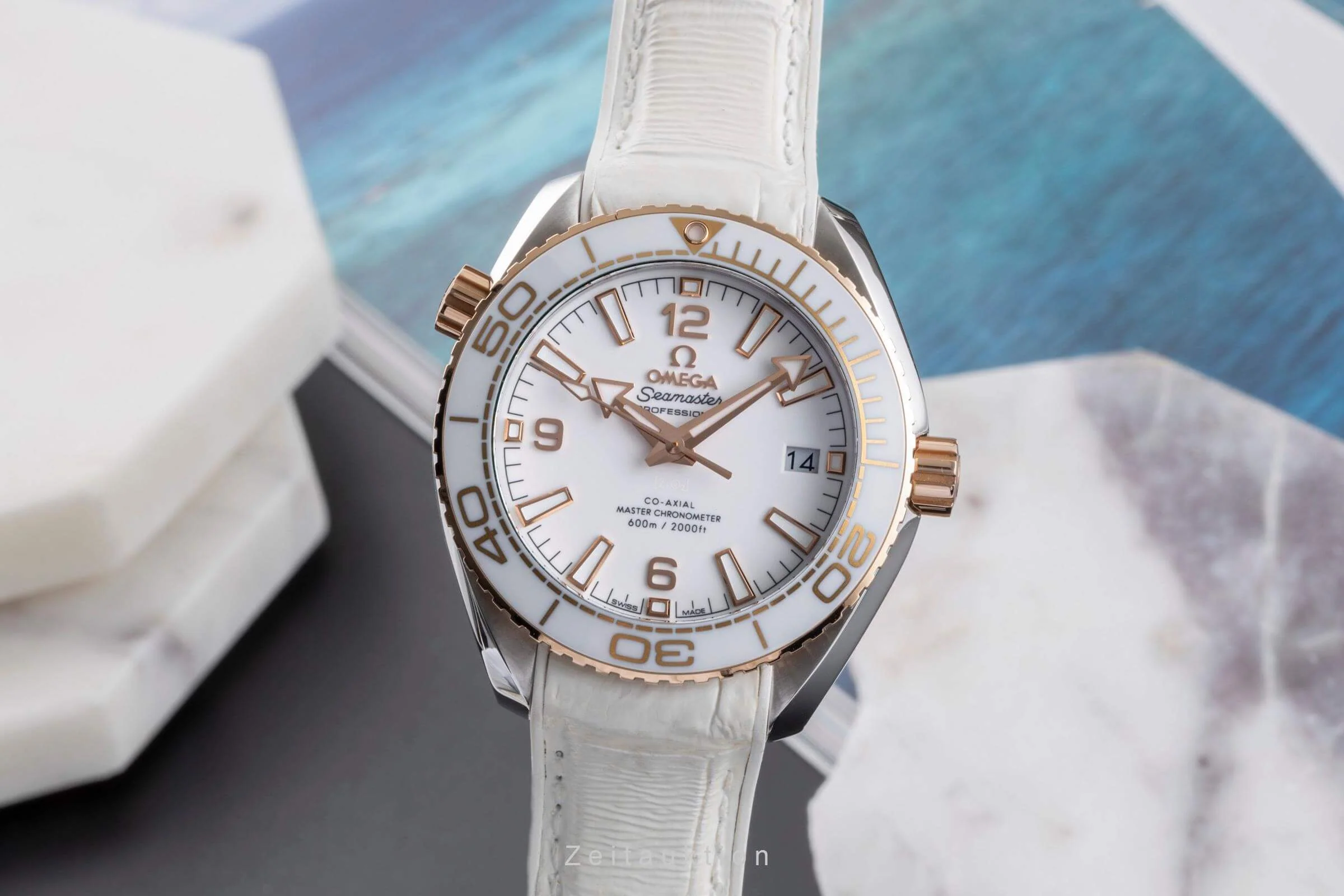 Omega Seamaster steel / gold automatic men's watch 215.23.40.20.04.001  [2500133] - Image 2