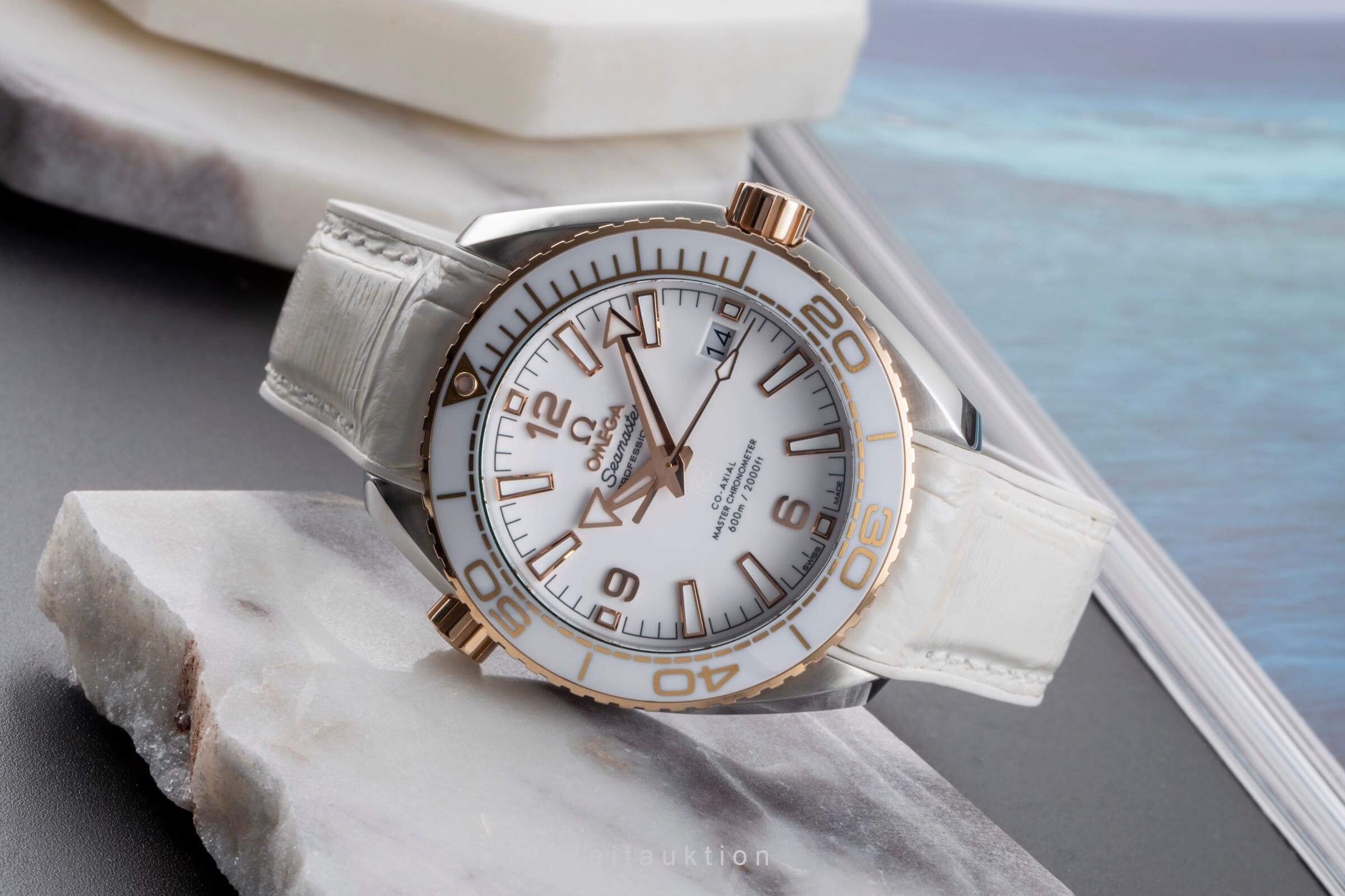 Omega Seamaster steel / gold automatic men's watch 215.23.40.20.04.001  [2500133] - Image 3