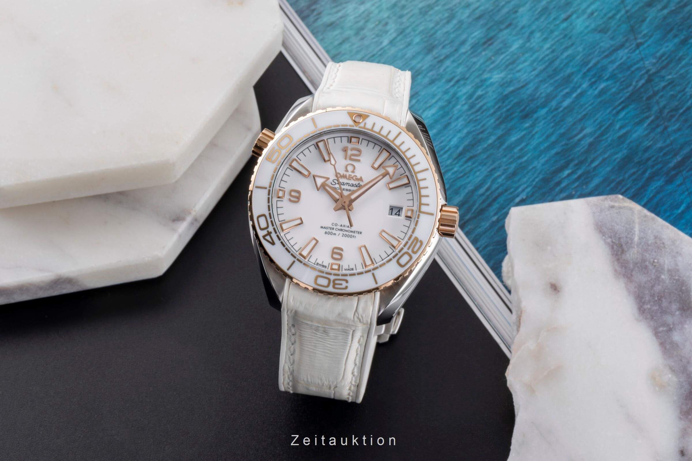 Omega Seamaster steel / gold automatic men's watch 215.23.40.20.04.001  [2500133] - Image 4