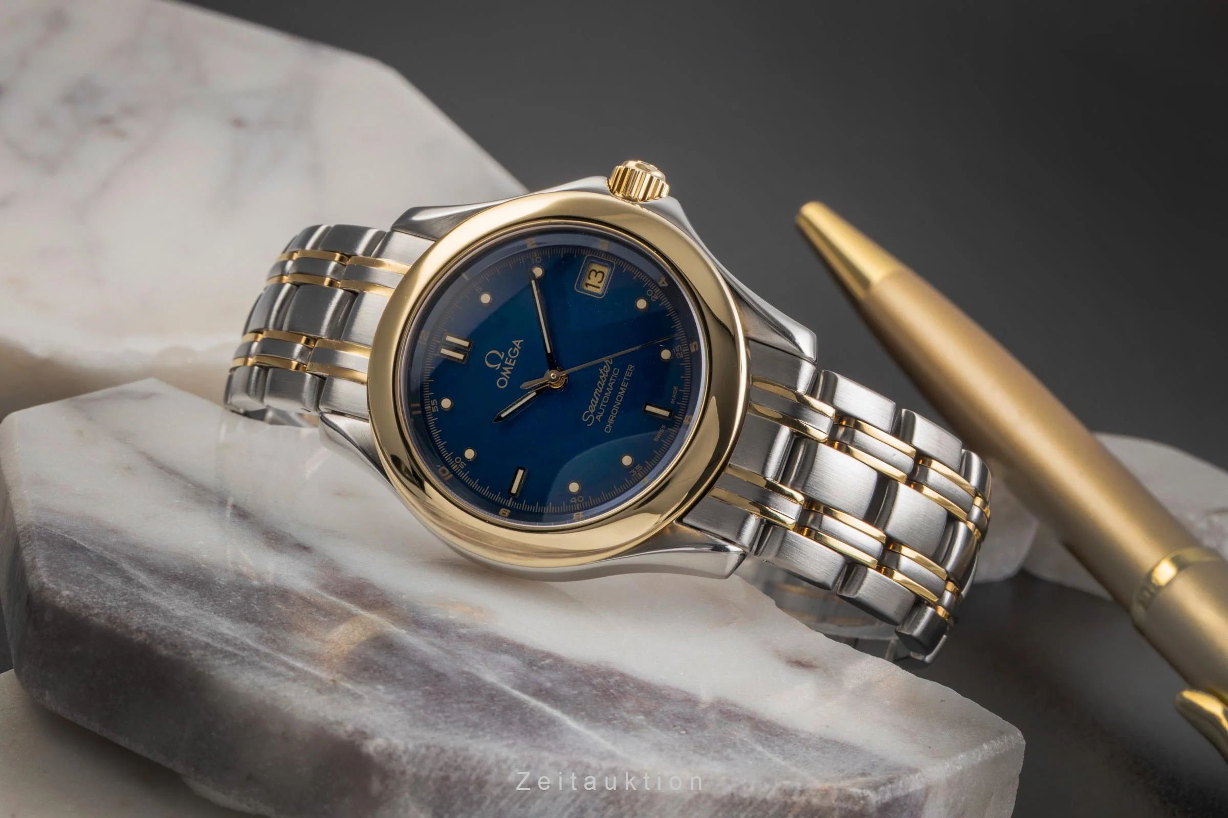 Omega Seamaster steel / gold automatic men's watch 2301.80.00  [2503840] - Image 3