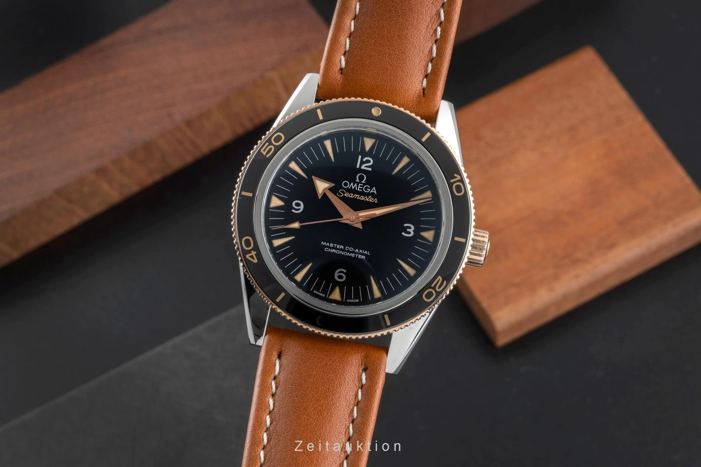 Omega Seamaster steel / gold automatic men's watch 233.22.41.21.01.002  [2506491] - Image 2