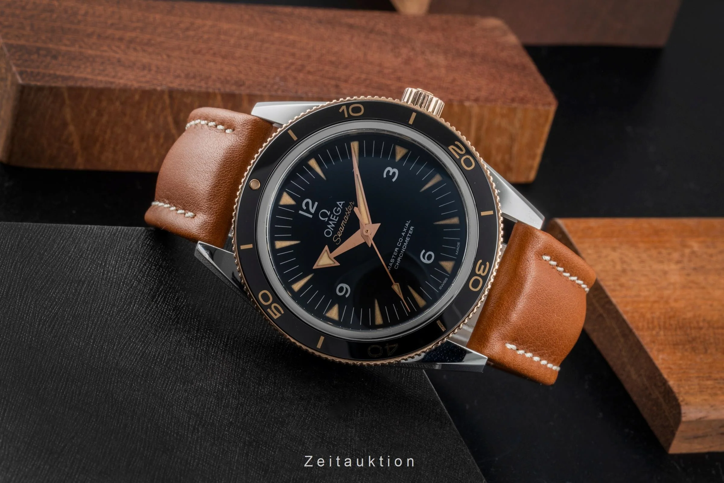 Omega Seamaster steel / gold automatic men's watch 233.22.41.21.01.002  [2506491] - Image 3