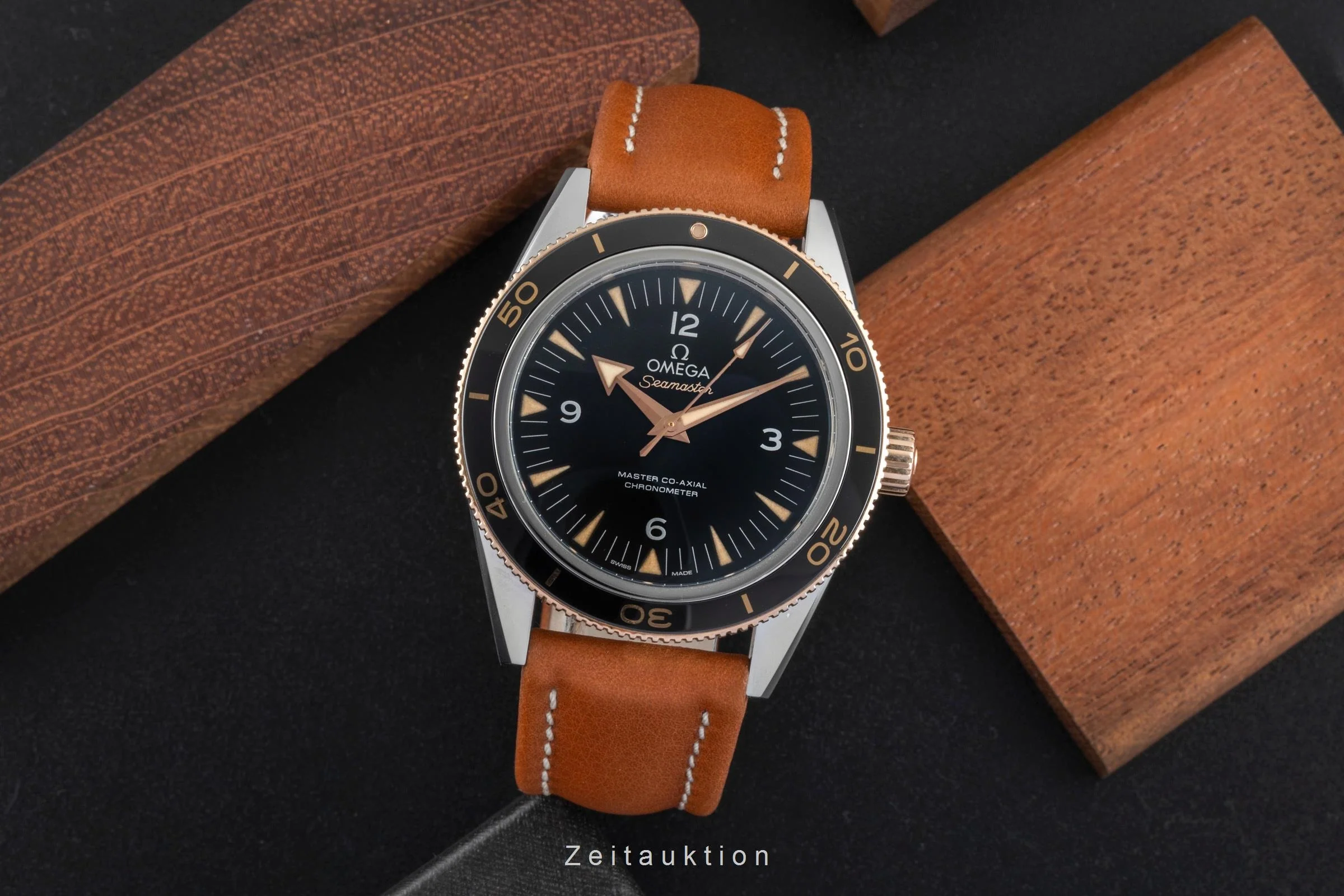 Omega Seamaster steel / gold automatic men's watch 233.22.41.21.01.002  [2506491] - Image 4
