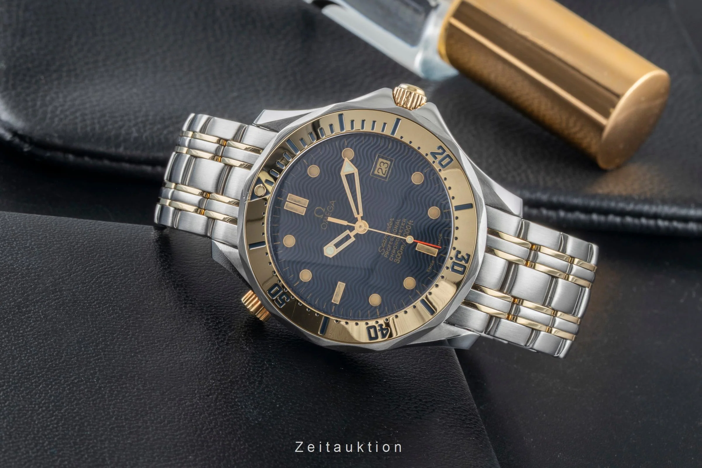 Omega Seamaster steel / gold automatic men's watch 2432.80.00, 168.1503 LP: 13800EUR  [2505305] - Image 3