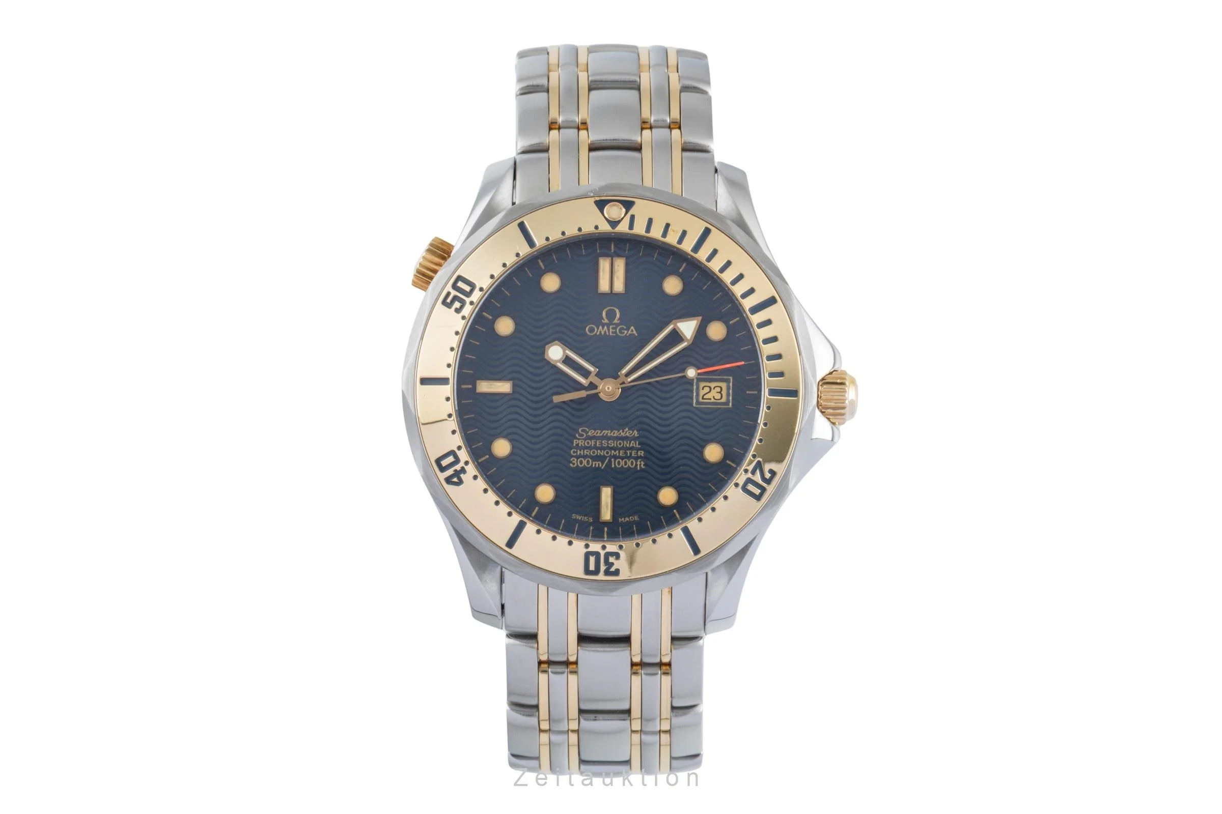 Omega Seamaster steel / gold automatic men's watch 2432.80.00, 168.1503 LP: 13800EUR  [2505305] - Image 5