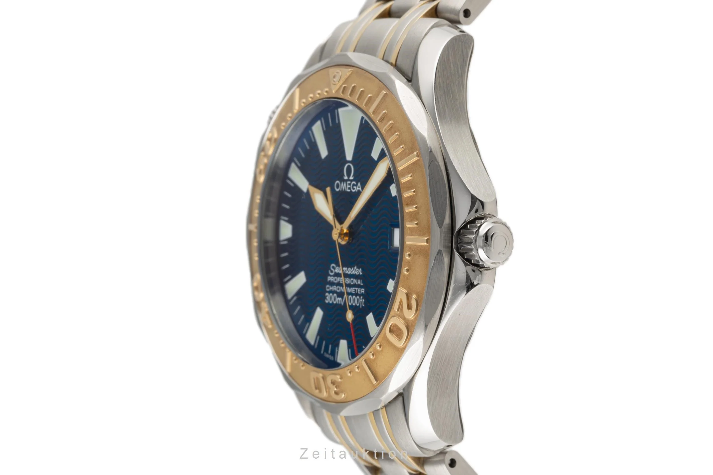 Omega Seamaster steel / gold automatic men's watch 2455.80.00, 168.1640 LP: 13400EUR  [2303981] - Image 6