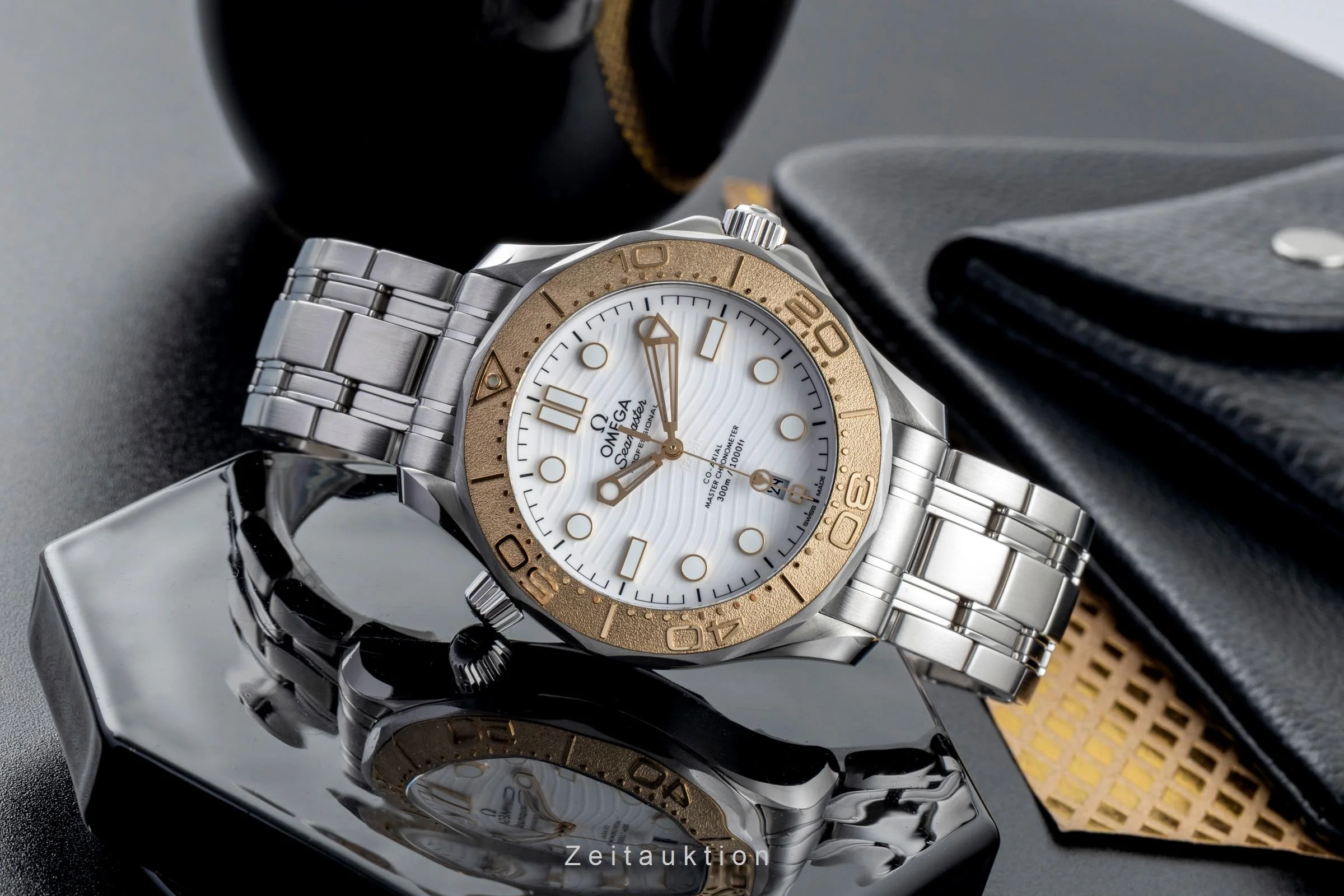 Omega Seamaster steel / gold automatic men's watch 522.21.42.20.04.001 LP: 9700EUR  [2503312] - Image 3