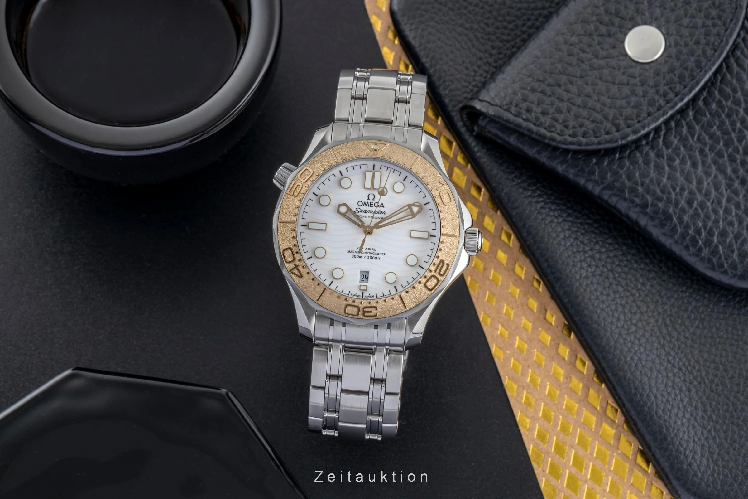 Omega Seamaster steel / gold automatic men's watch 522.21.42.20.04.001 LP: 9700EUR  [2503312] - Image 4