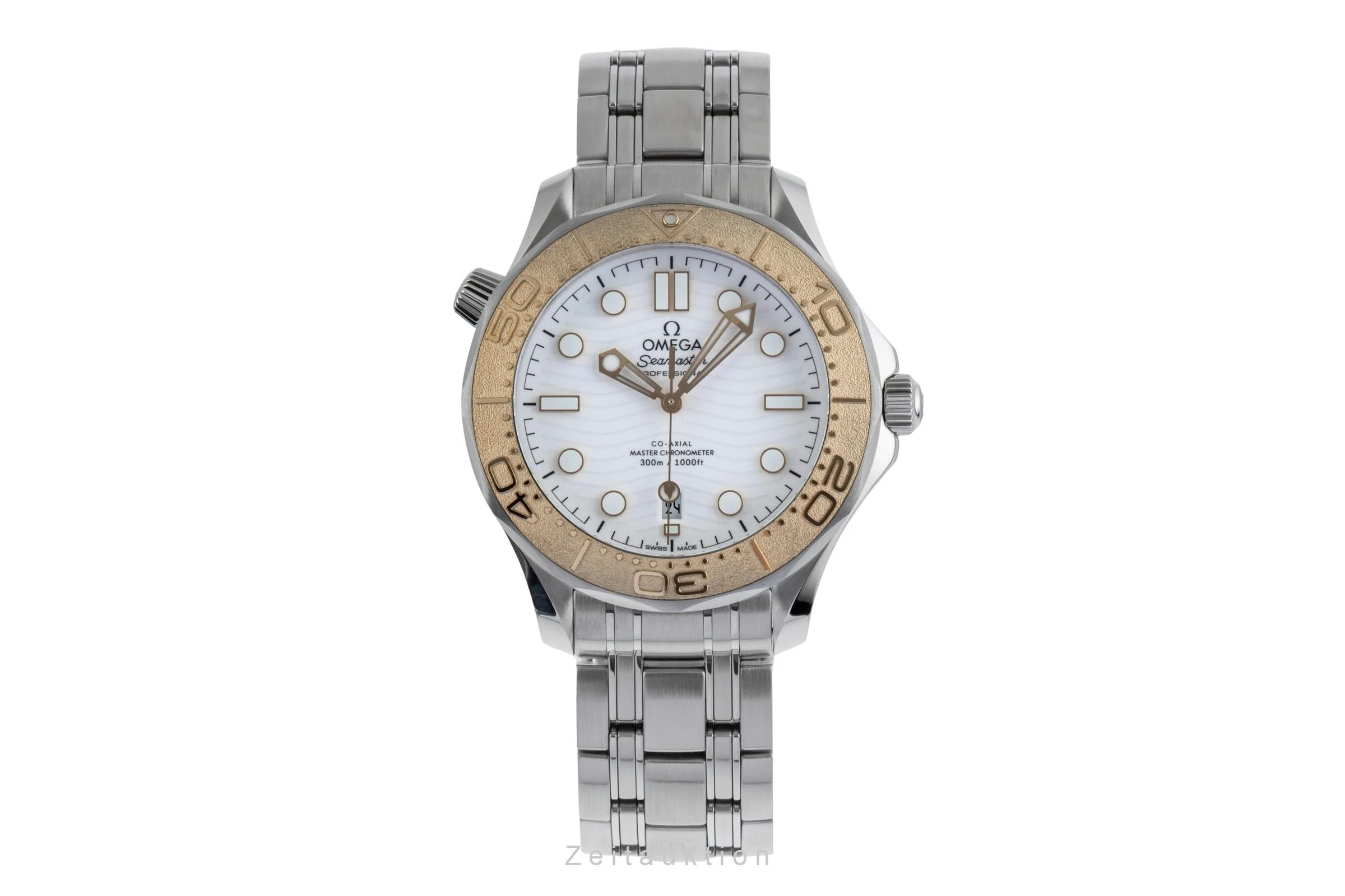 Omega Seamaster steel / gold automatic men's watch 522.21.42.20.04.001 LP: 9700EUR  [2503312] - Image 5