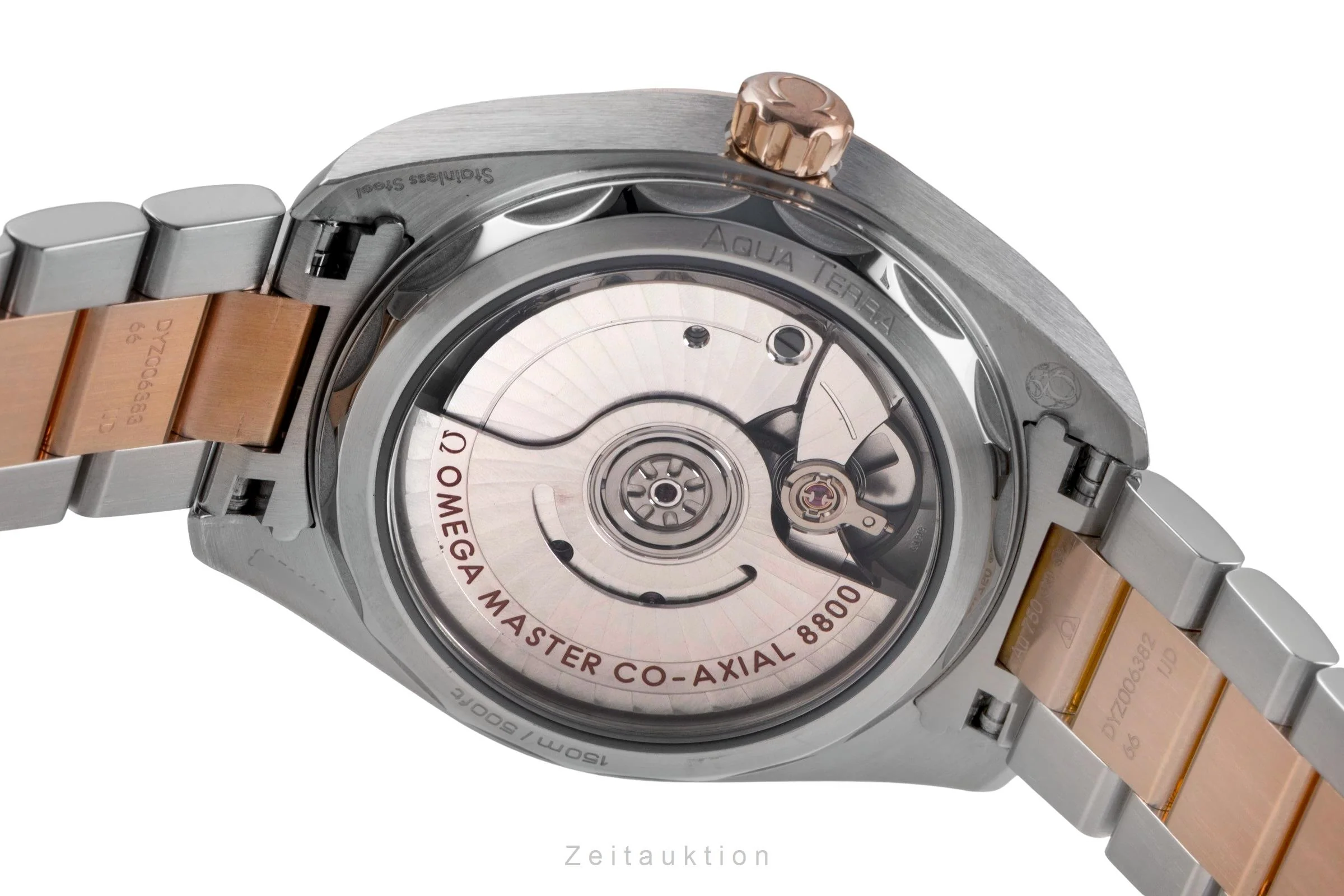 Omega Seamaster steel / gold automatic women's watch 220.20.34.20.52.001  [2504899] - Image 11