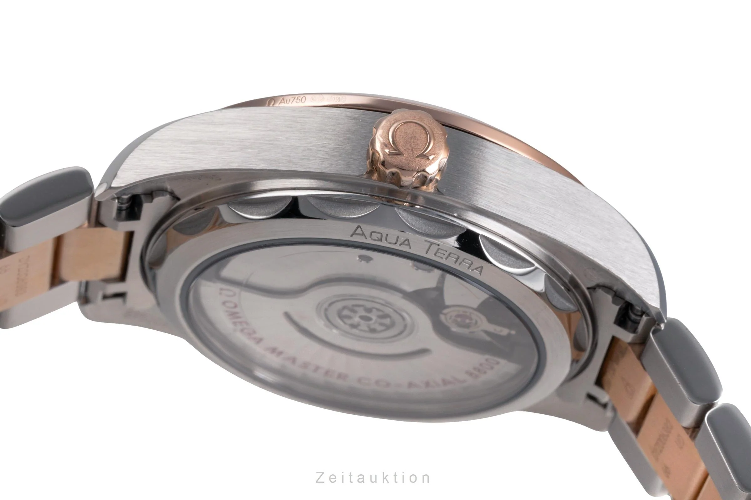 Omega Seamaster steel / gold automatic women's watch 220.20.34.20.52.001  [2504899] - Image 12