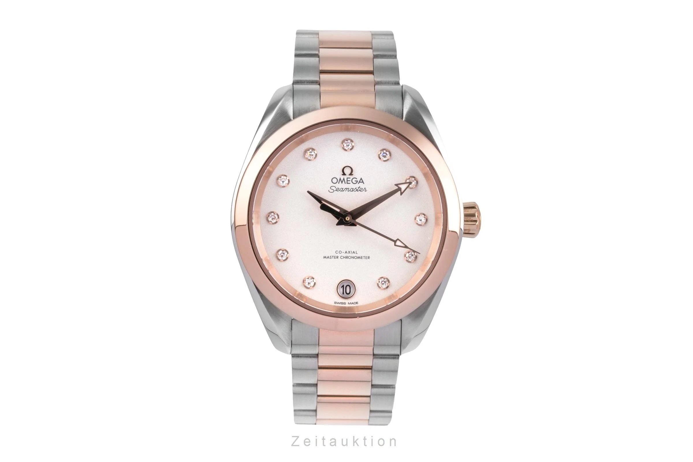 Omega Seamaster steel / gold automatic women's watch 220.20.34.20.52.001  [2504899] - Image 5