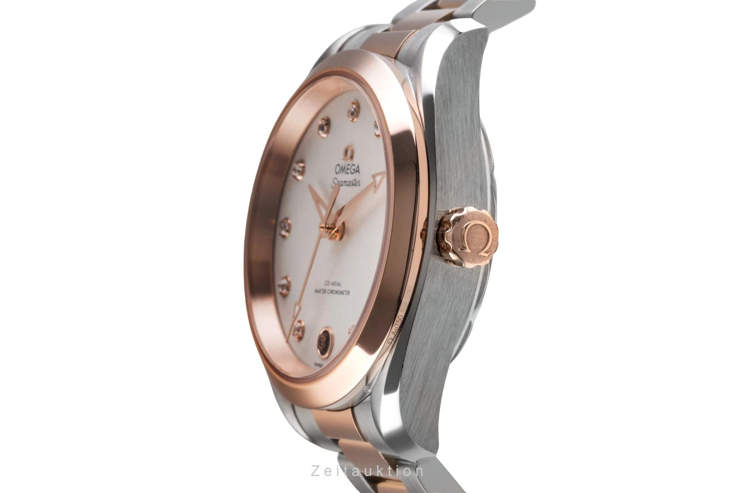 Omega Seamaster steel / gold automatic women's watch 220.20.34.20.52.001  [2504899] - Image 7