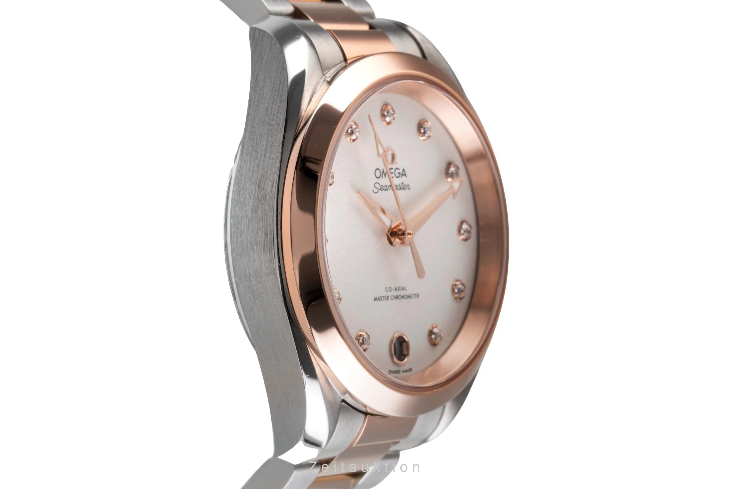 Omega Seamaster steel / gold automatic women's watch 220.20.34.20.52.001  [2504899] - Image 8