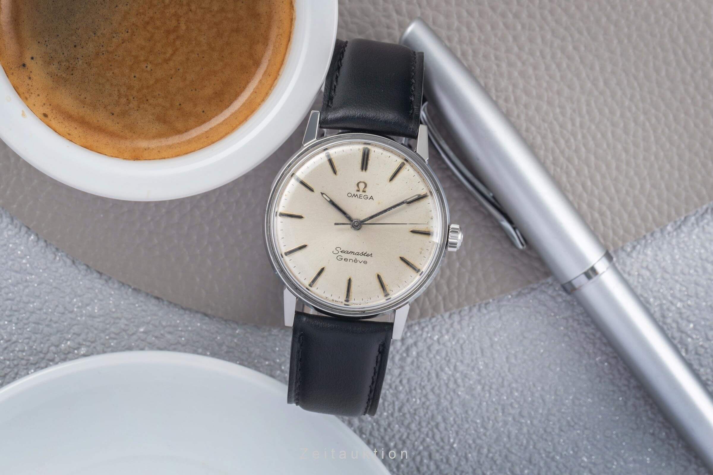 Omega Seamaster steel manual winding men's watch 135.011 Vintage  [2500337] - Image 4