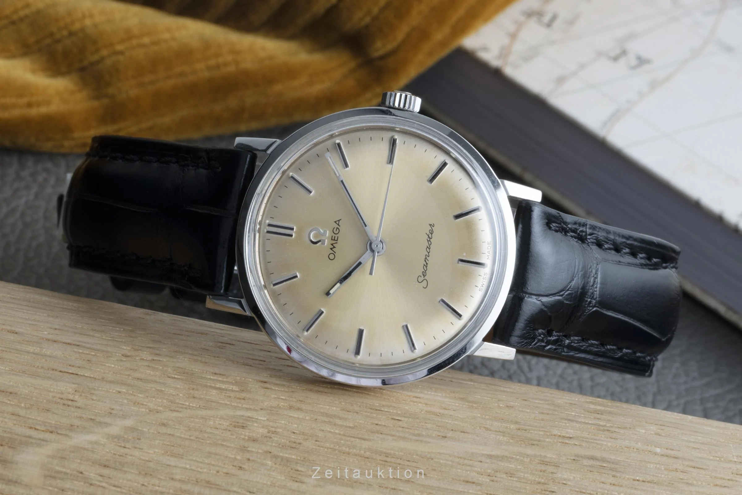 Omega Seamaster steel manual winding men's watch 135.018 Vintage  [2204563] - Image 2