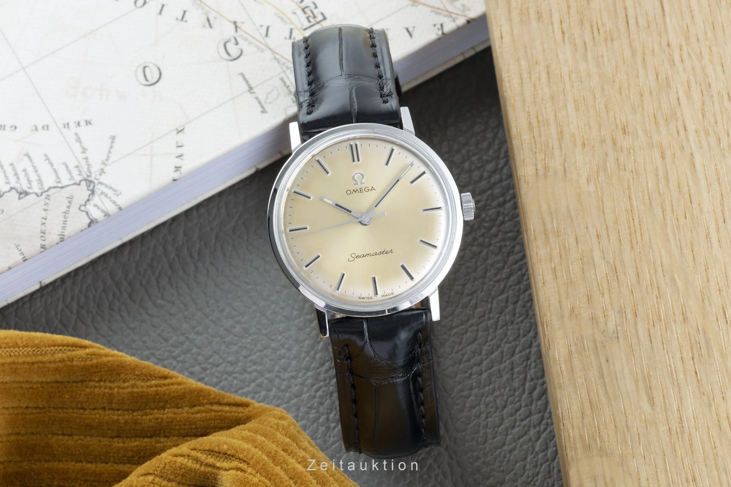 Omega Seamaster steel manual winding men's watch 135.018 Vintage  [2204563] - Image 3