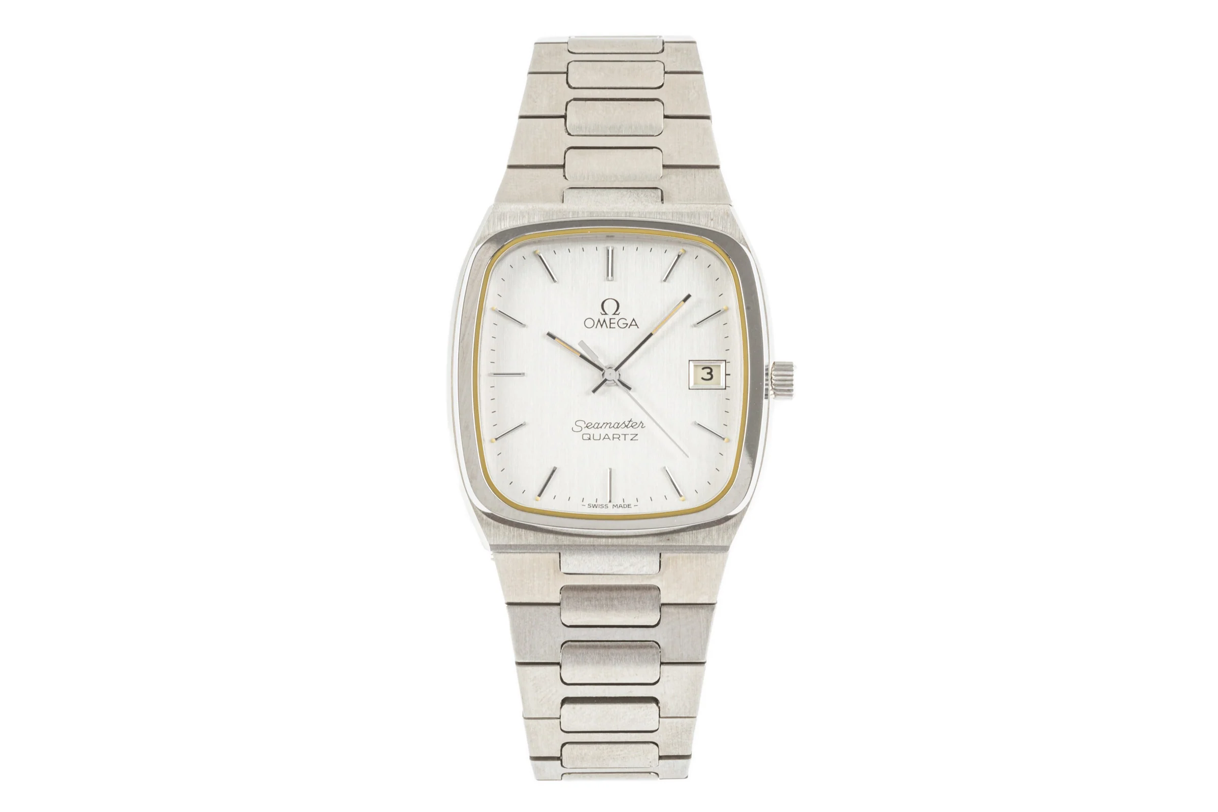 Omega Seamaster steel quartz men's watch 196.0166/396.0887  [2300350] - Image 4