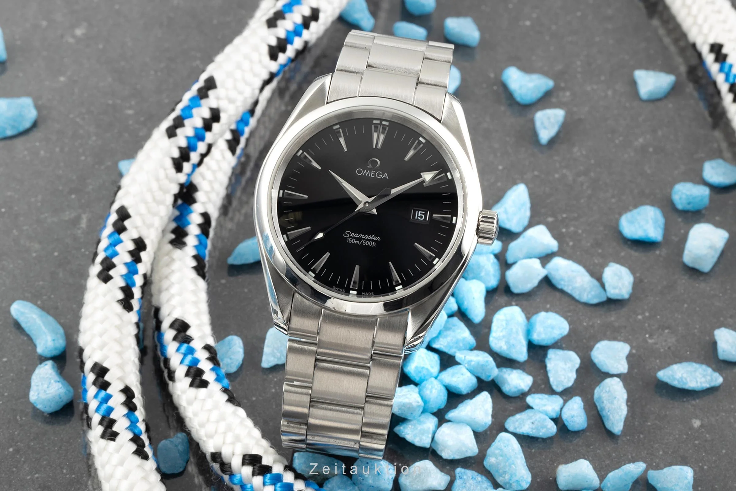 Omega Seamaster steel quartz men's watch 196.1113, 2517.50.00  [2302778] - Image 3