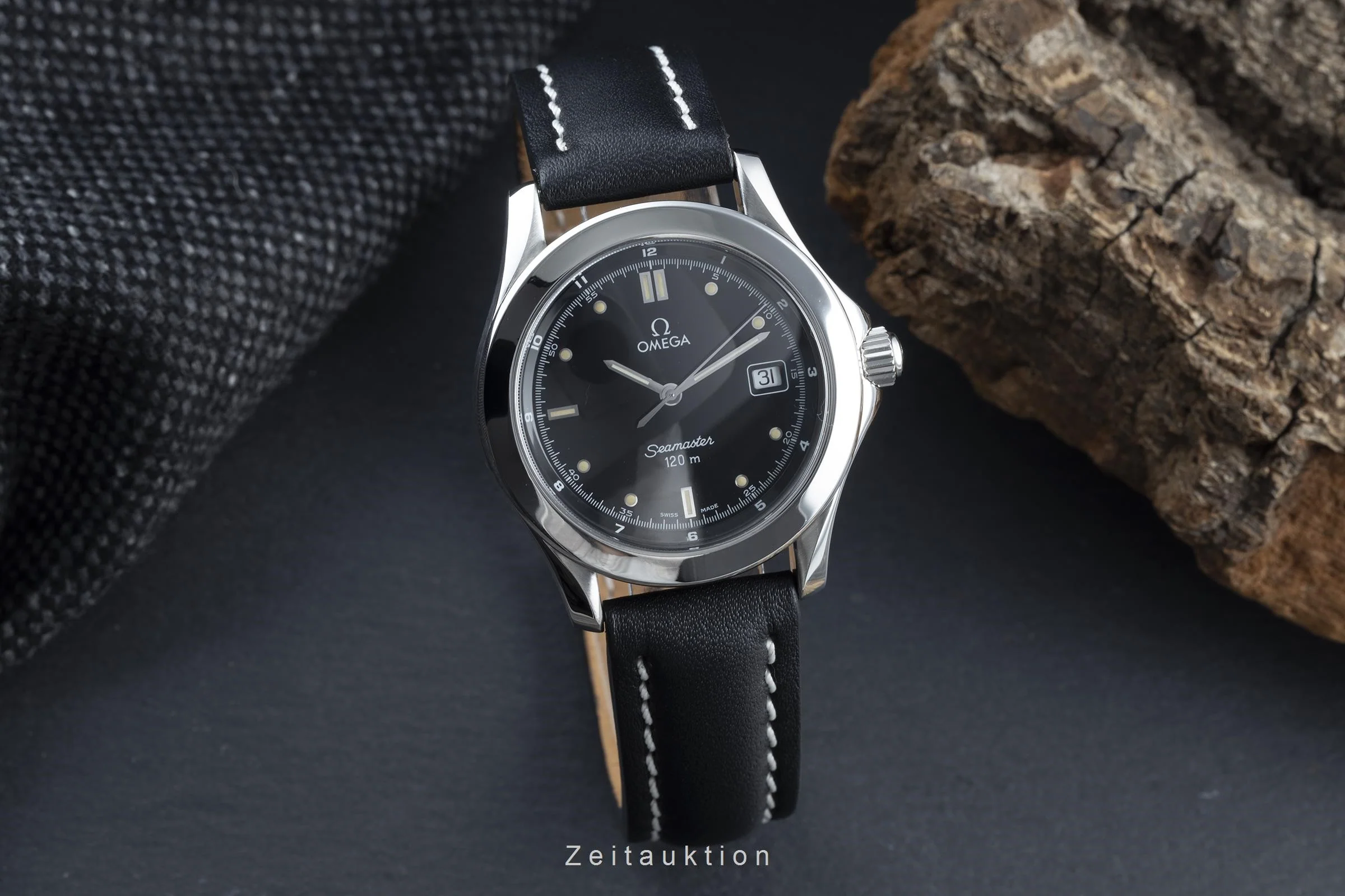 Omega Seamaster steel quartz men's watch 196.1501, 396.1501  [2203862] - Image 3