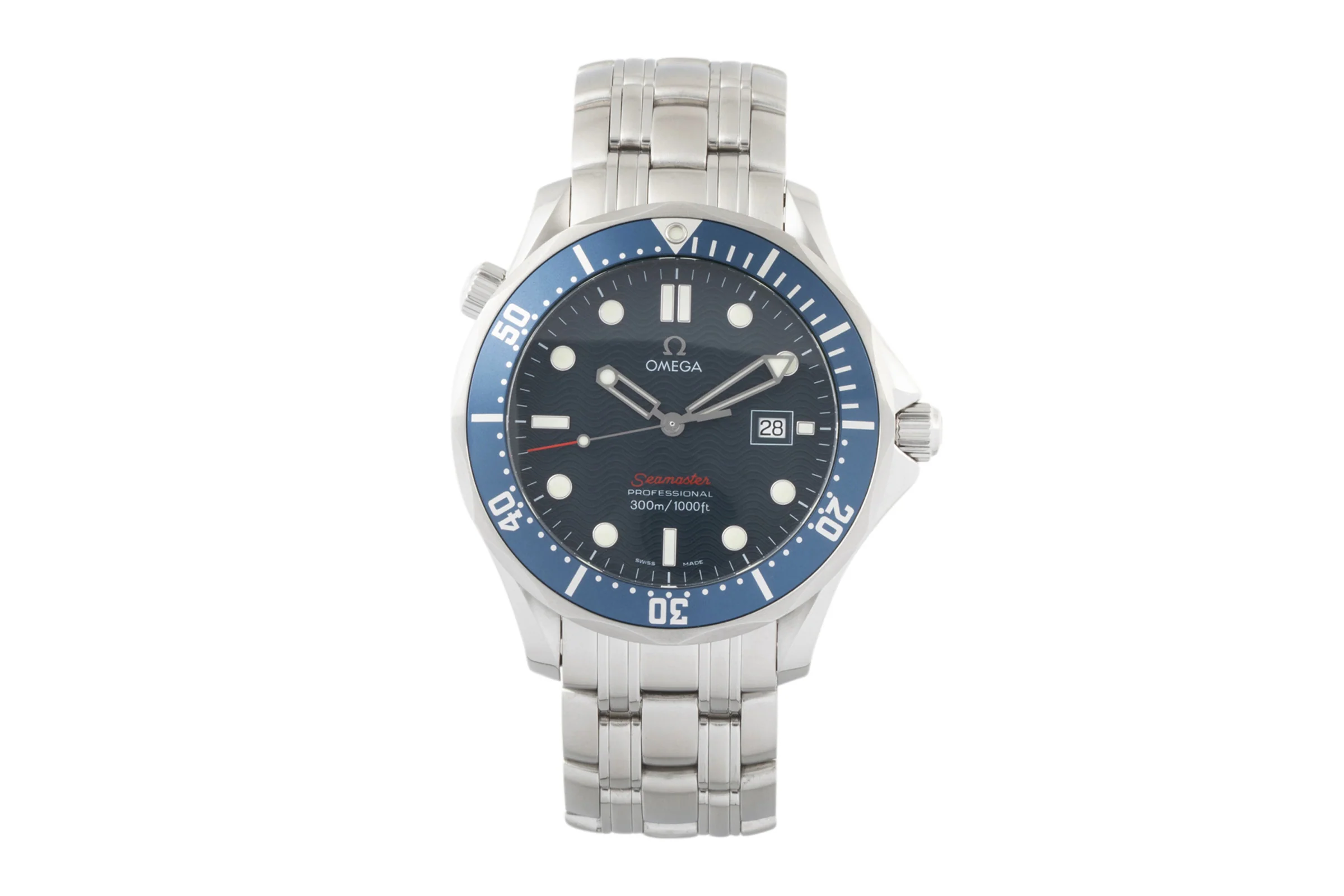 Omega Seamaster steel quartz men's watch 196.1504, 2221.80.00  [2303930] - Image 4