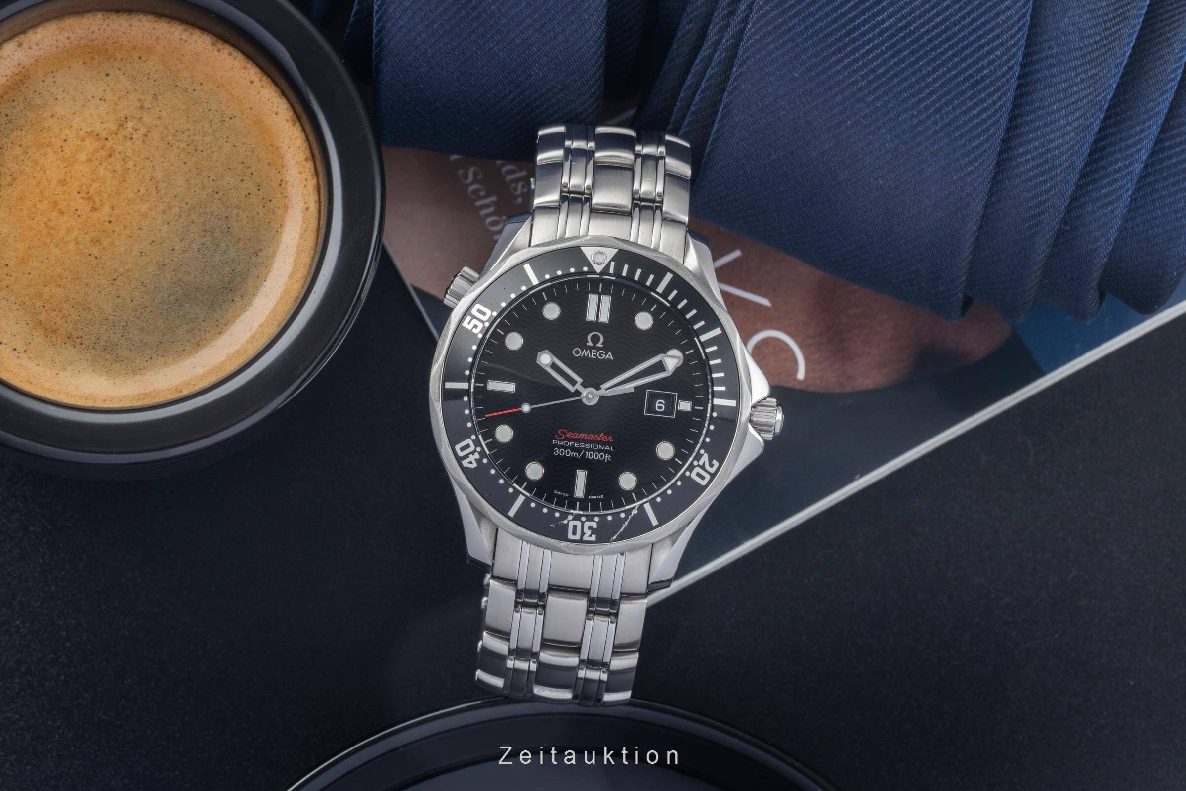 Omega Seamaster steel quartz men's watch 212.30.41.61.01.001  [2405877] - Image 3