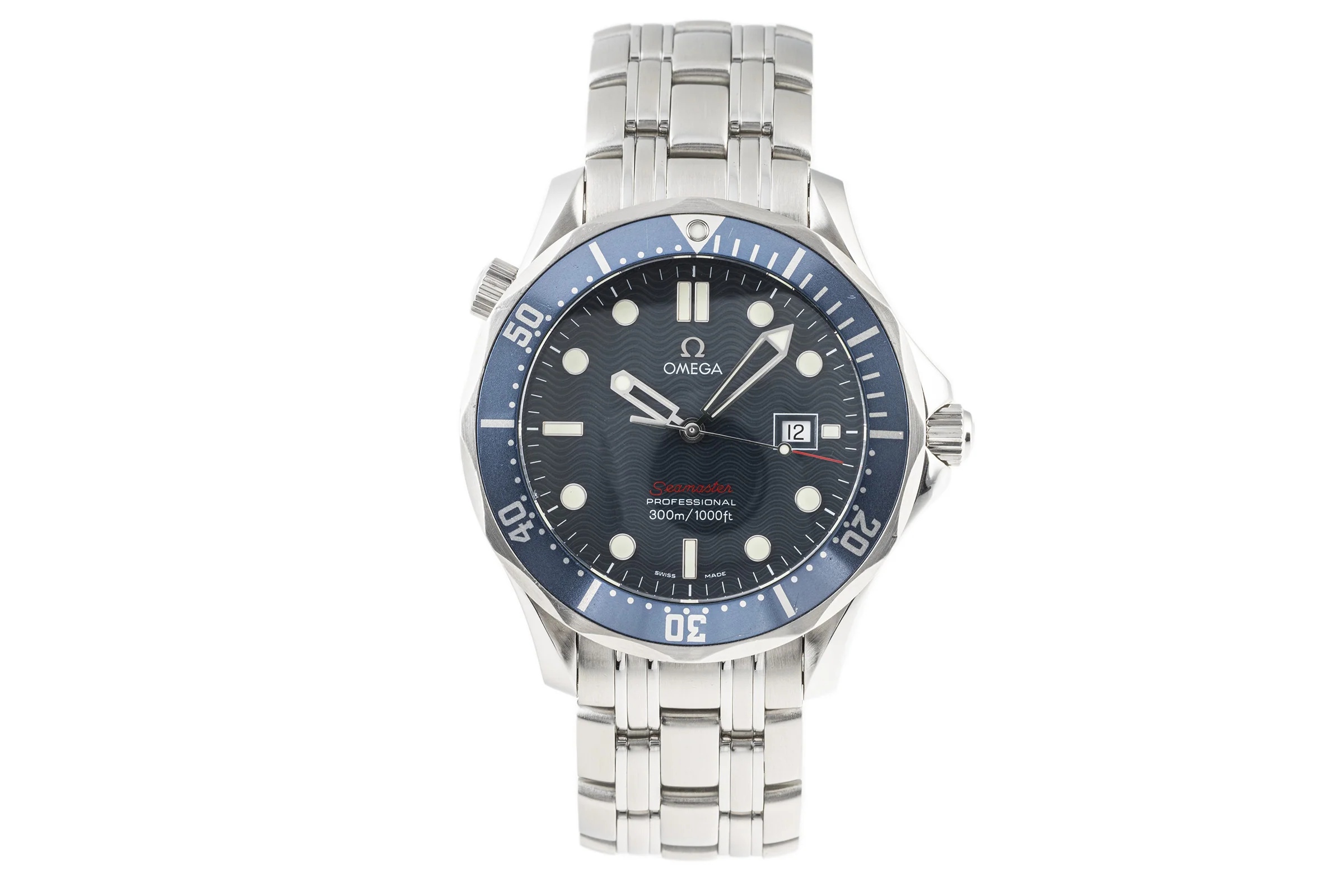 Omega Seamaster steel quartz men's watch 2221.80.00, 196.1504  [2302638] - Image 4