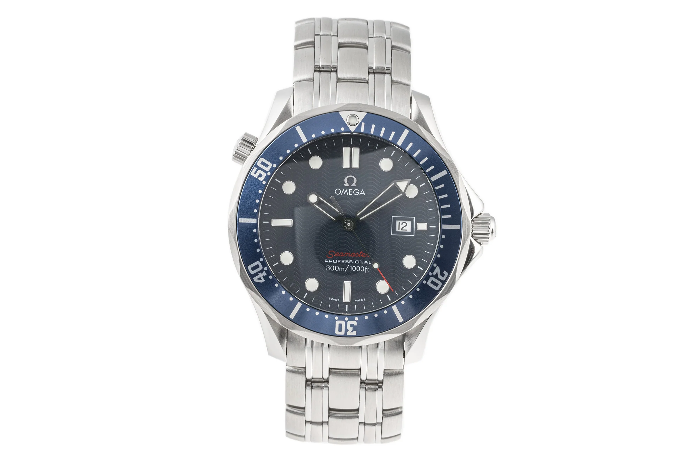 Omega Seamaster steel quartz men's watch 2221.80.00  [2301739] - Image 4