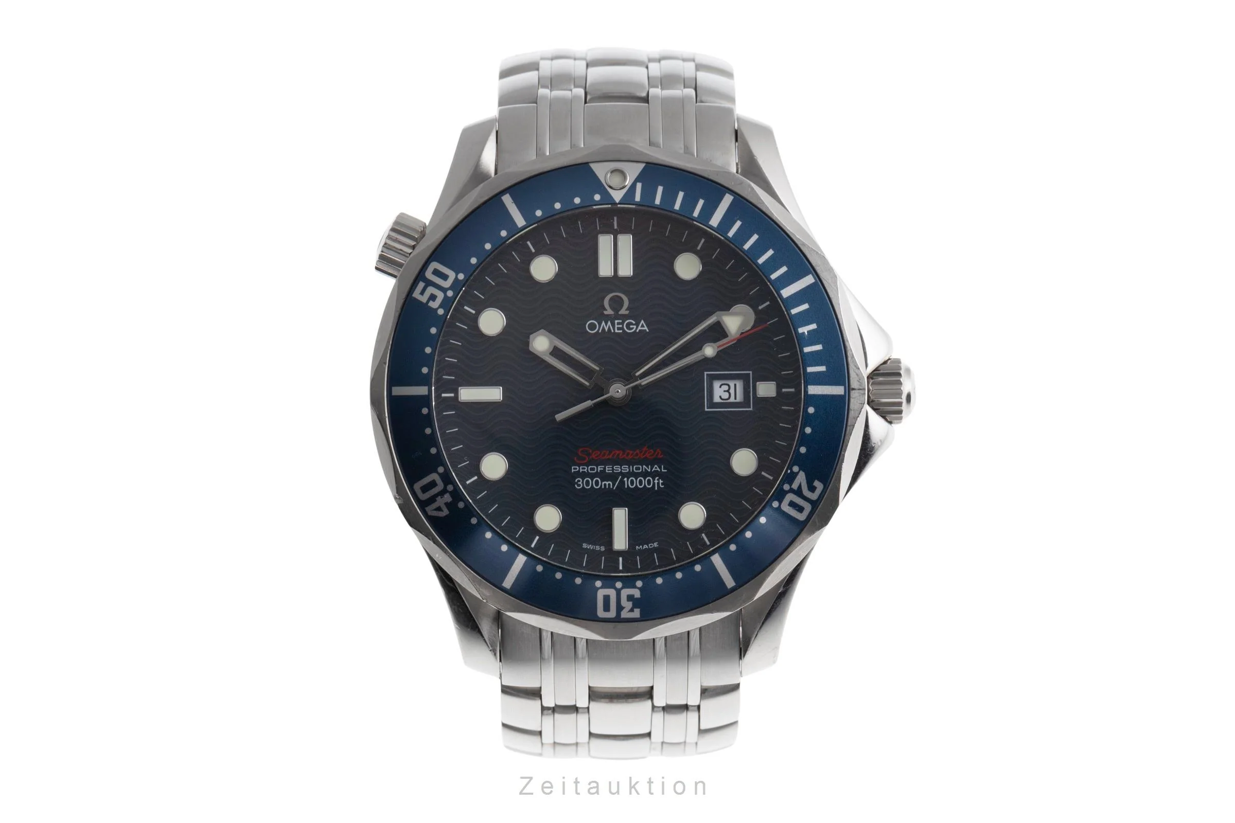 Omega Seamaster steel quartz men's watch 2221.80.00  [2502403] - Image 5