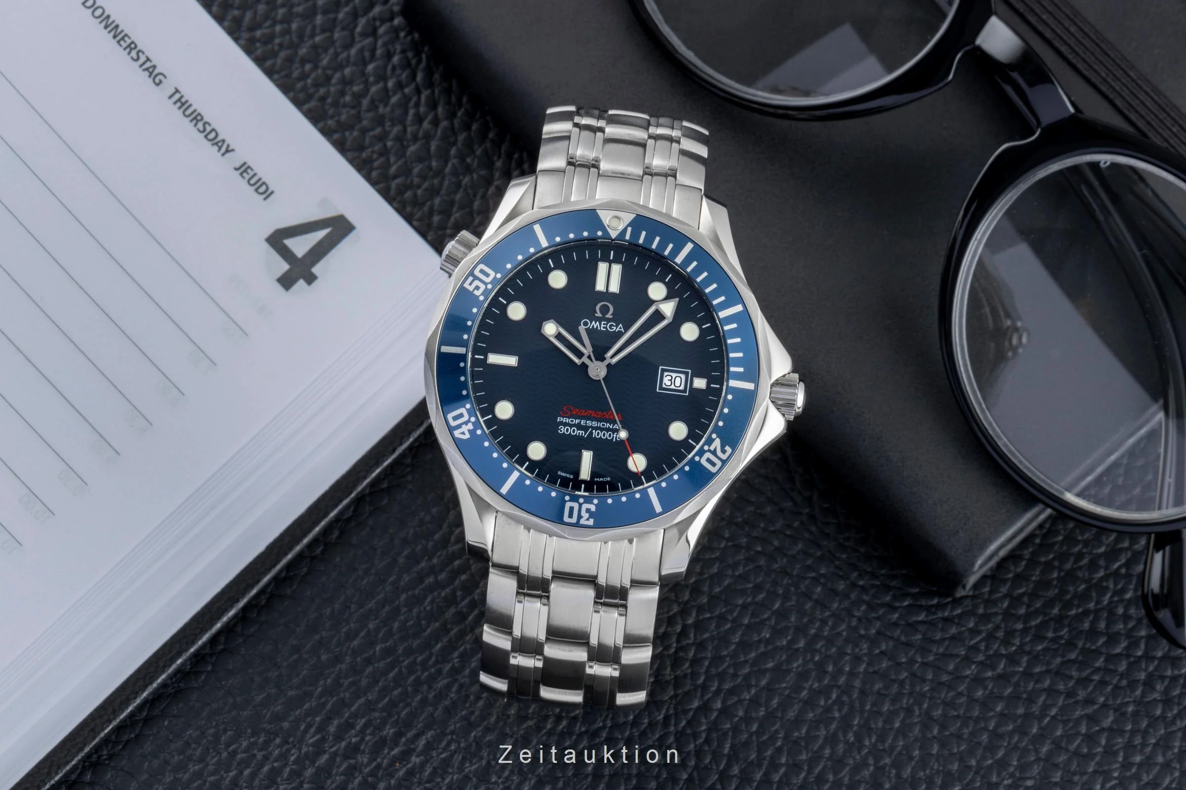 Omega Seamaster steel quartz men's watch 2221.80.00  [2506734] - Image 4