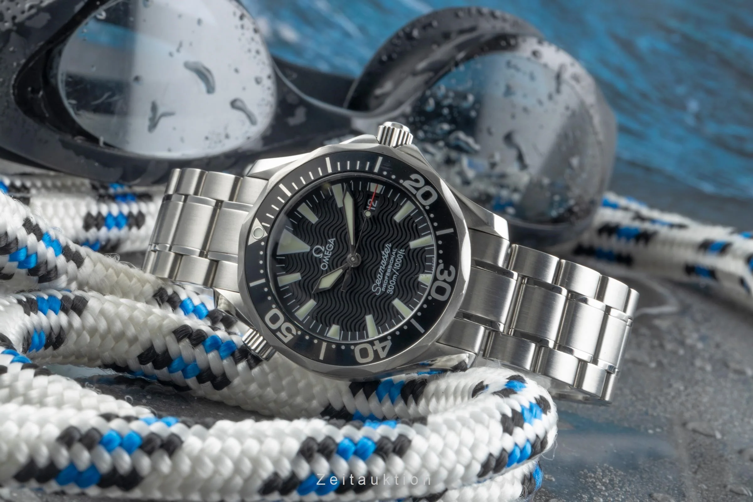 Omega Seamaster steel quartz men's watch 2262.50.00  [2401081] - Image 2