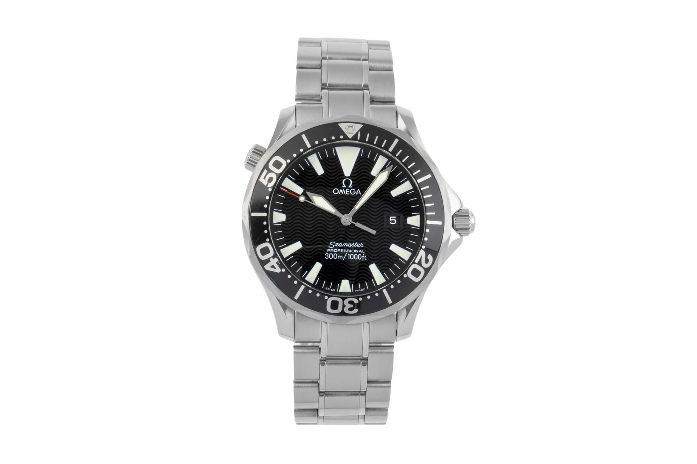 Omega Seamaster steel quartz men's watch 2264.50.00  [2403013] - Image 4