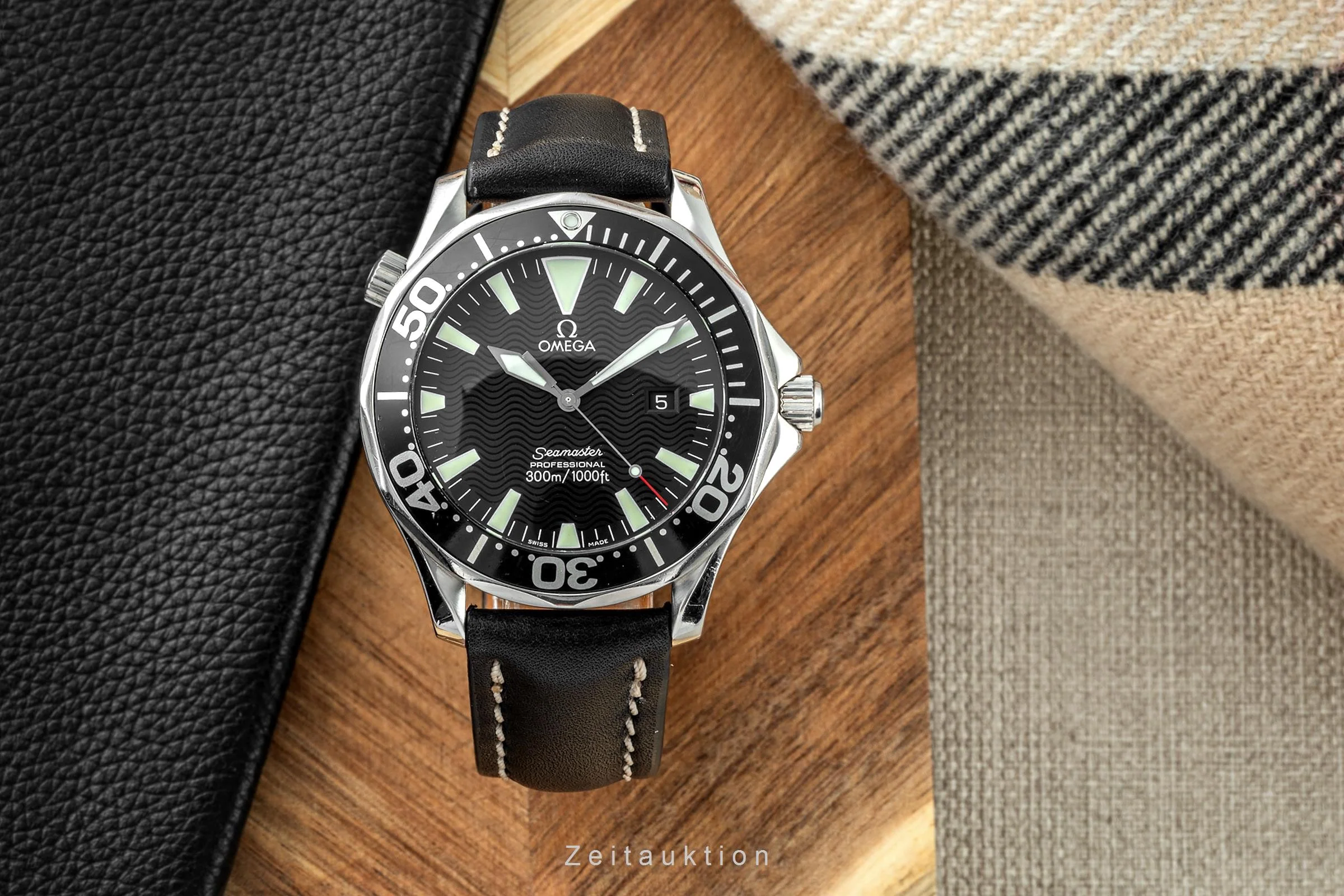Omega Seamaster steel quartz men's watch 2264.50, 196.1640  [2303236] - Image 3