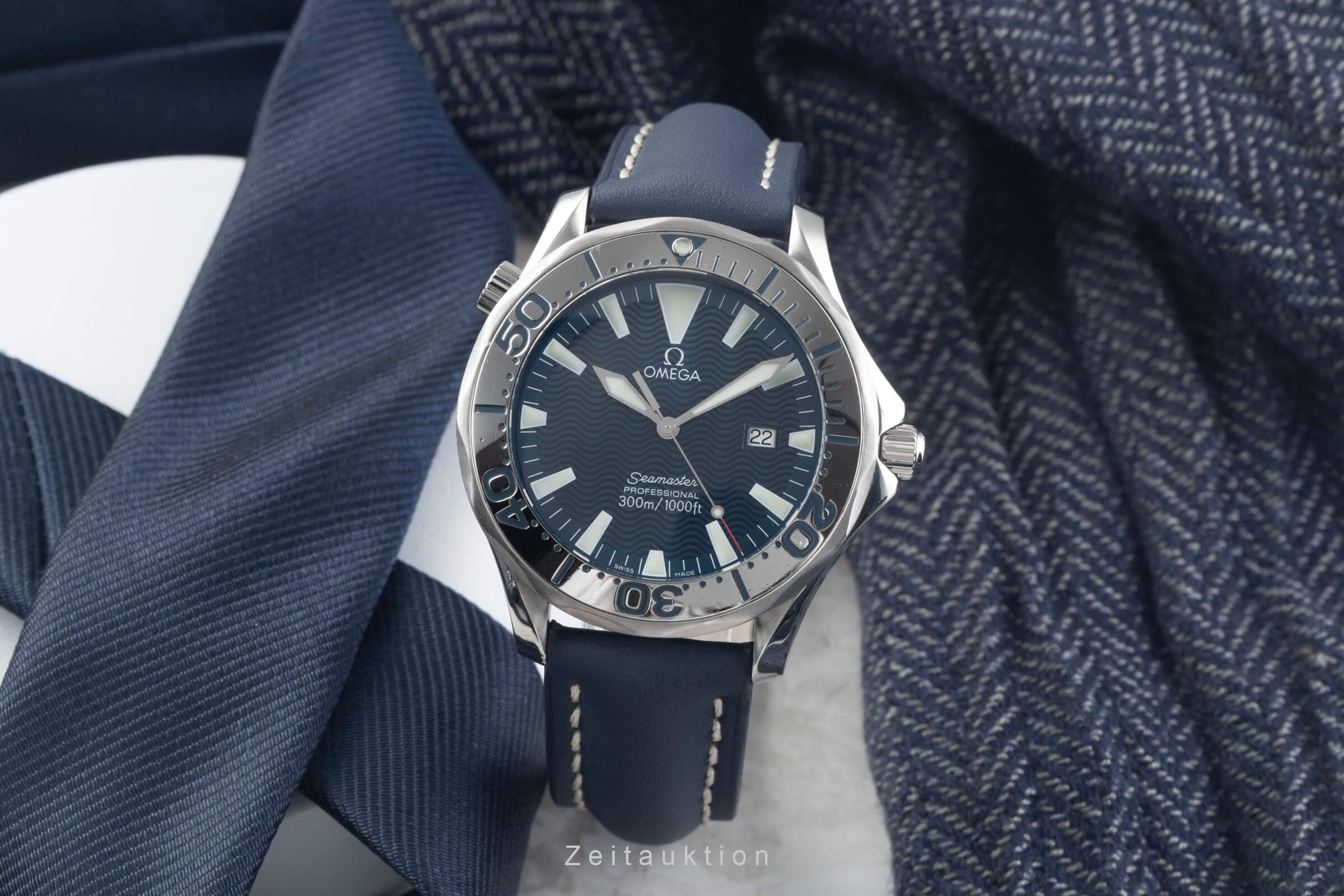 Omega Seamaster steel quartz men's watch 2265.80.00  [2501174] - Image 4