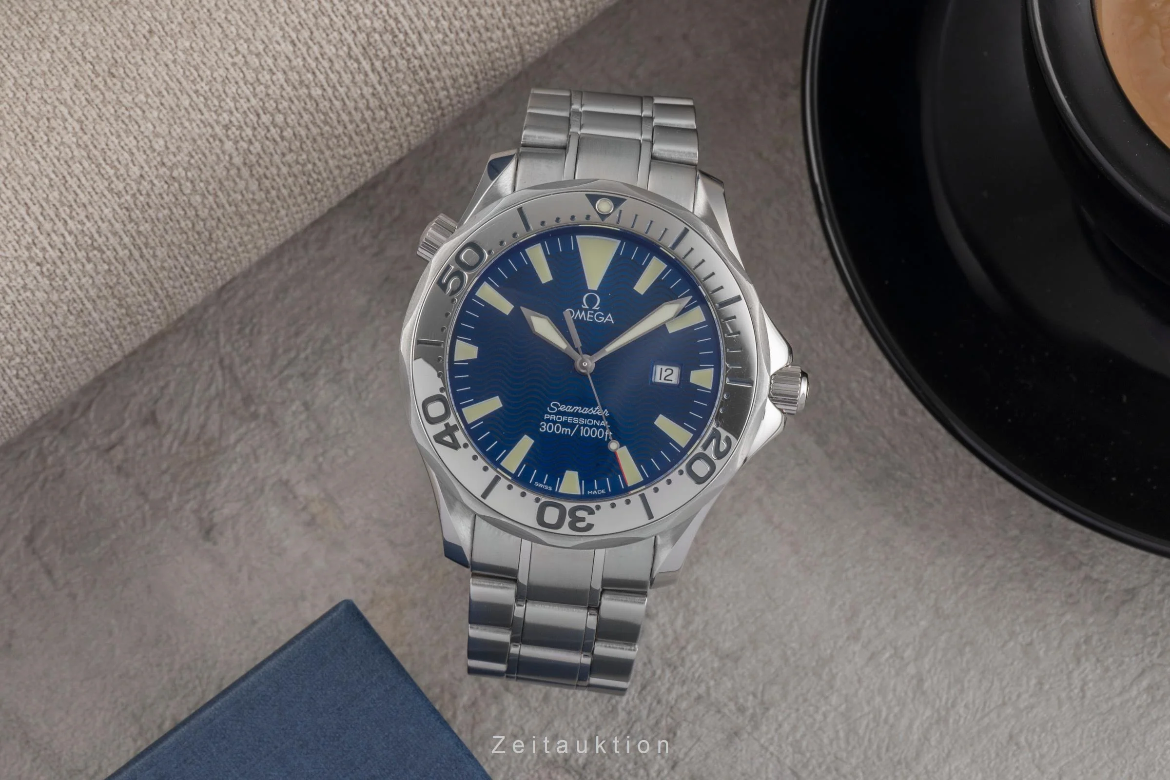 Omega Seamaster steel quartz men's watch 2265.80.00  [2503539] - Image 4