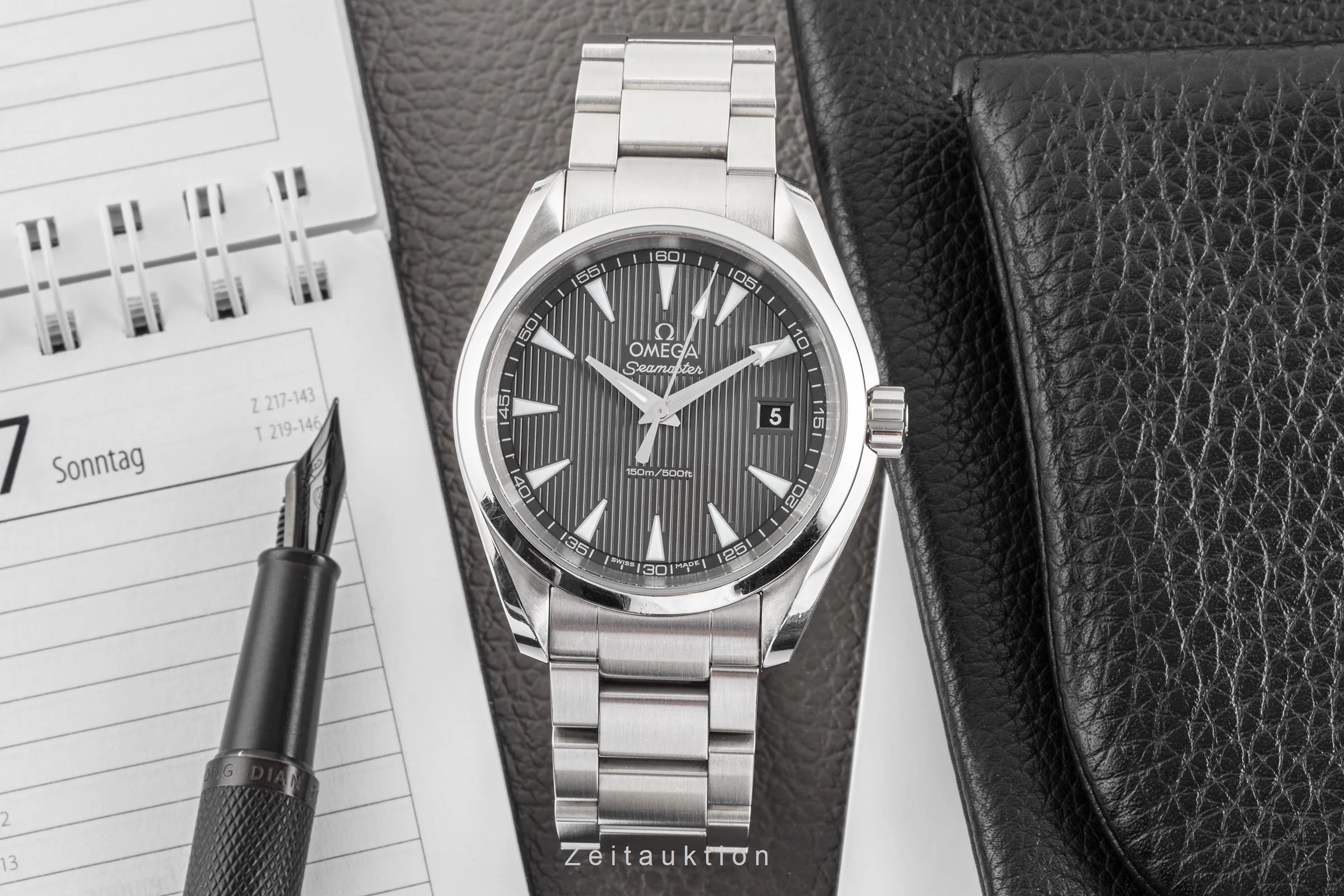 Omega Seamaster steel quartz men's watch 231.10.39.60.06.001  [2301626] - Image 3