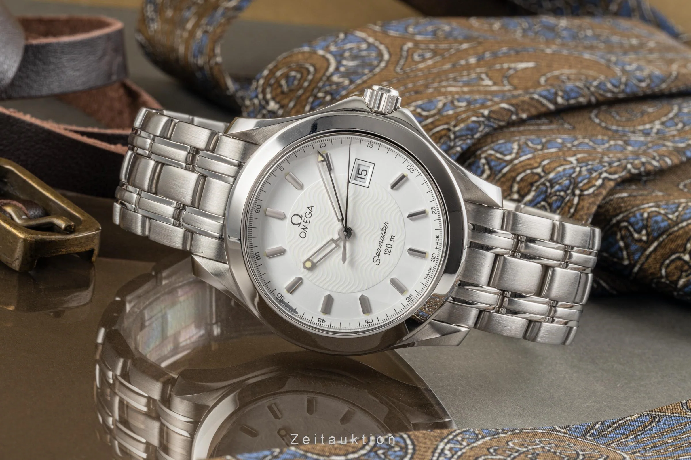 Omega Seamaster steel quartz men's watch 2511.81.00   196.1501/396.1501 LP: 3500EUR  [2300954] - Image 2